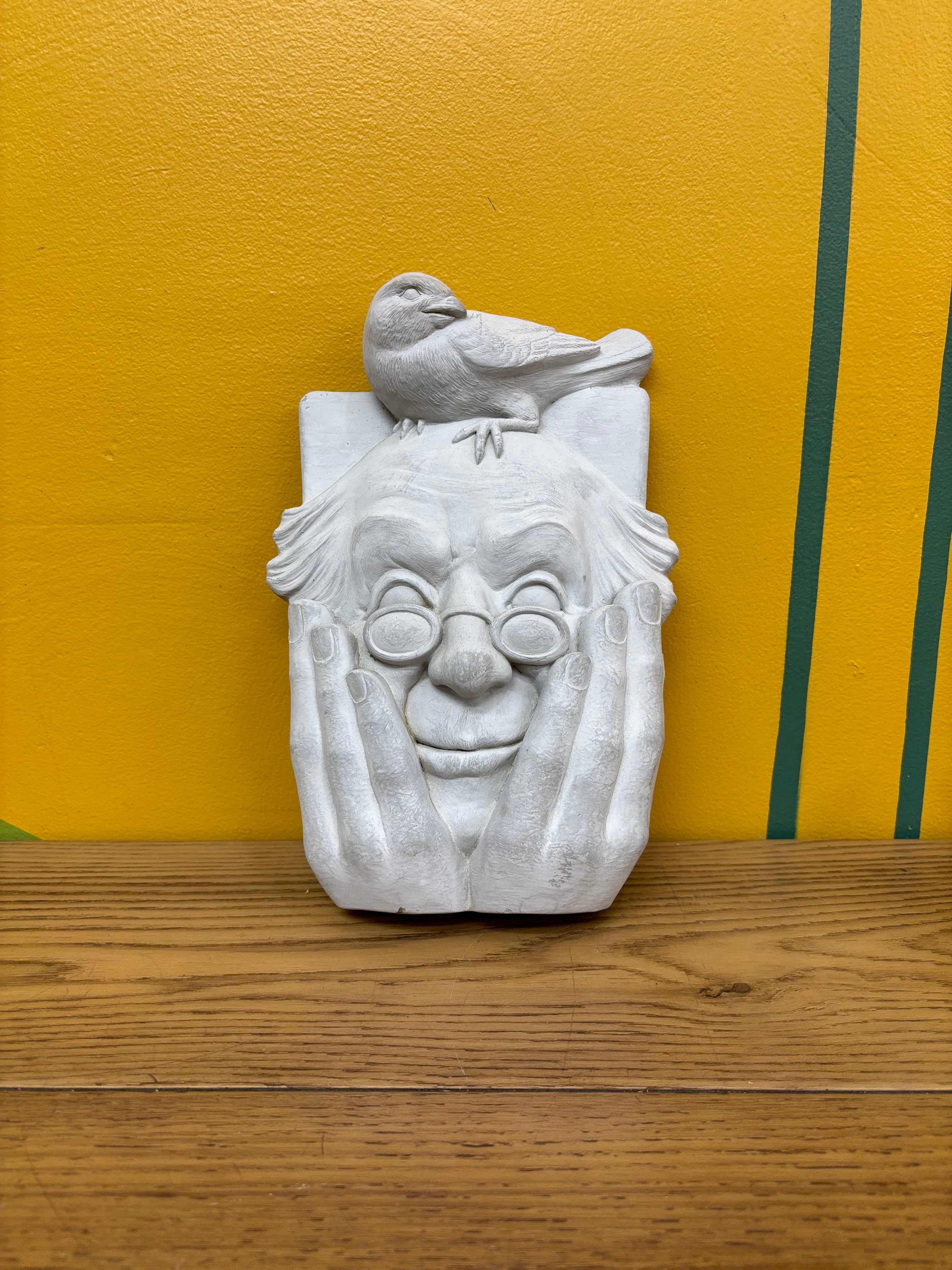 Birdwatcher Plaque by George Carruth