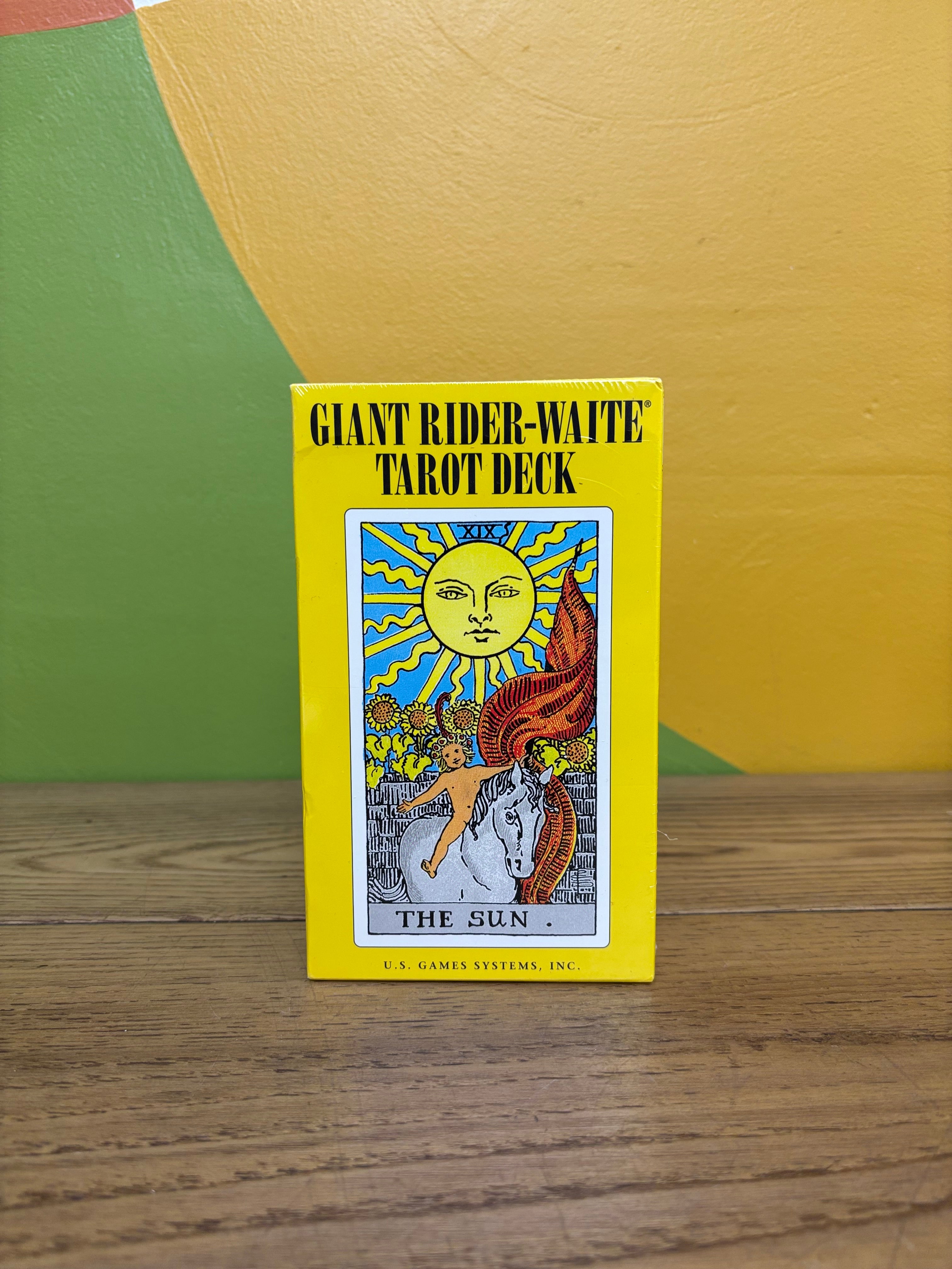 Giant Rider-Waite Tarot Deck