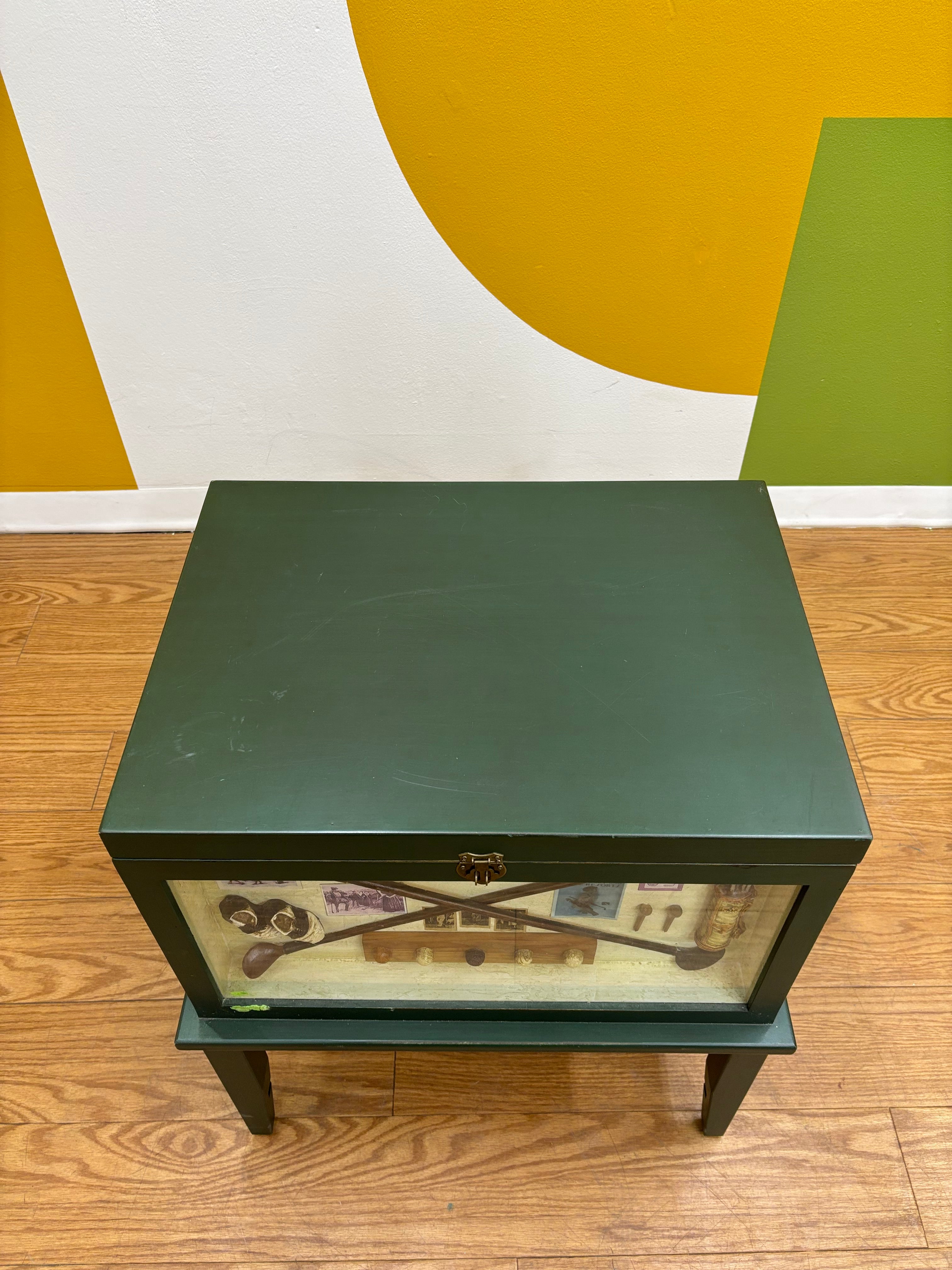 Golf Themed Storage Chest