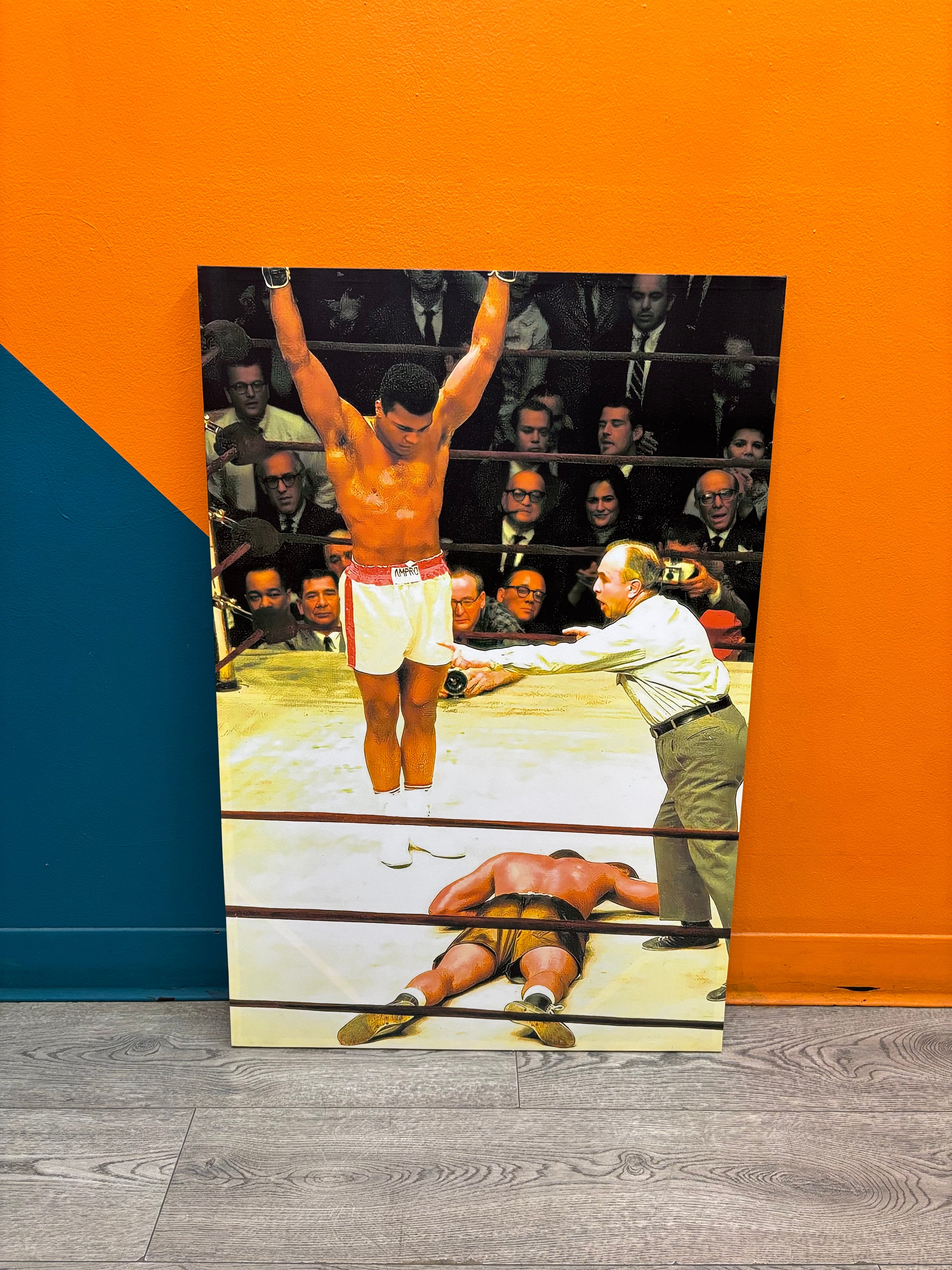 Muhammad Ali Print on Canvas