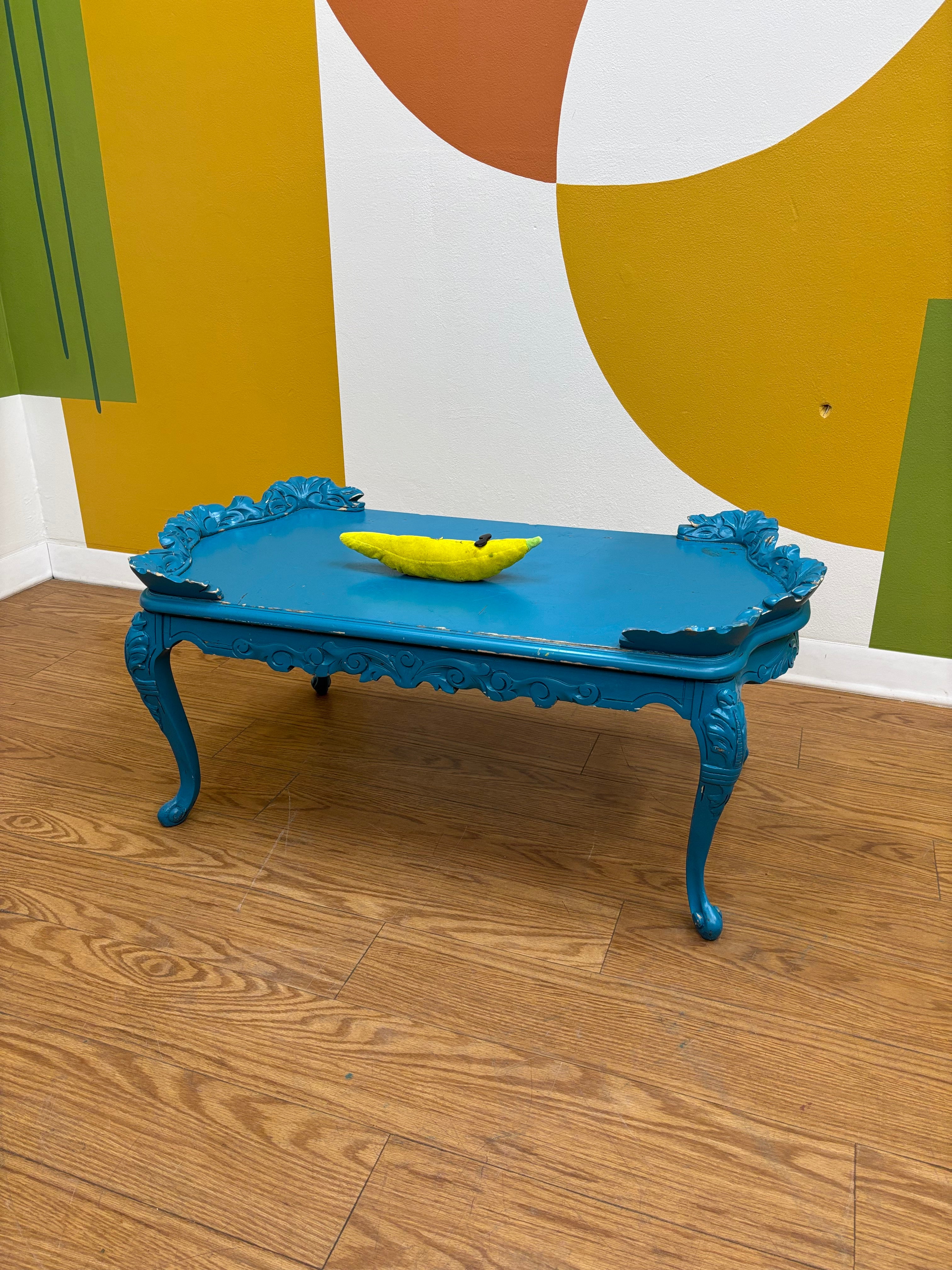 Blue Coffee Table