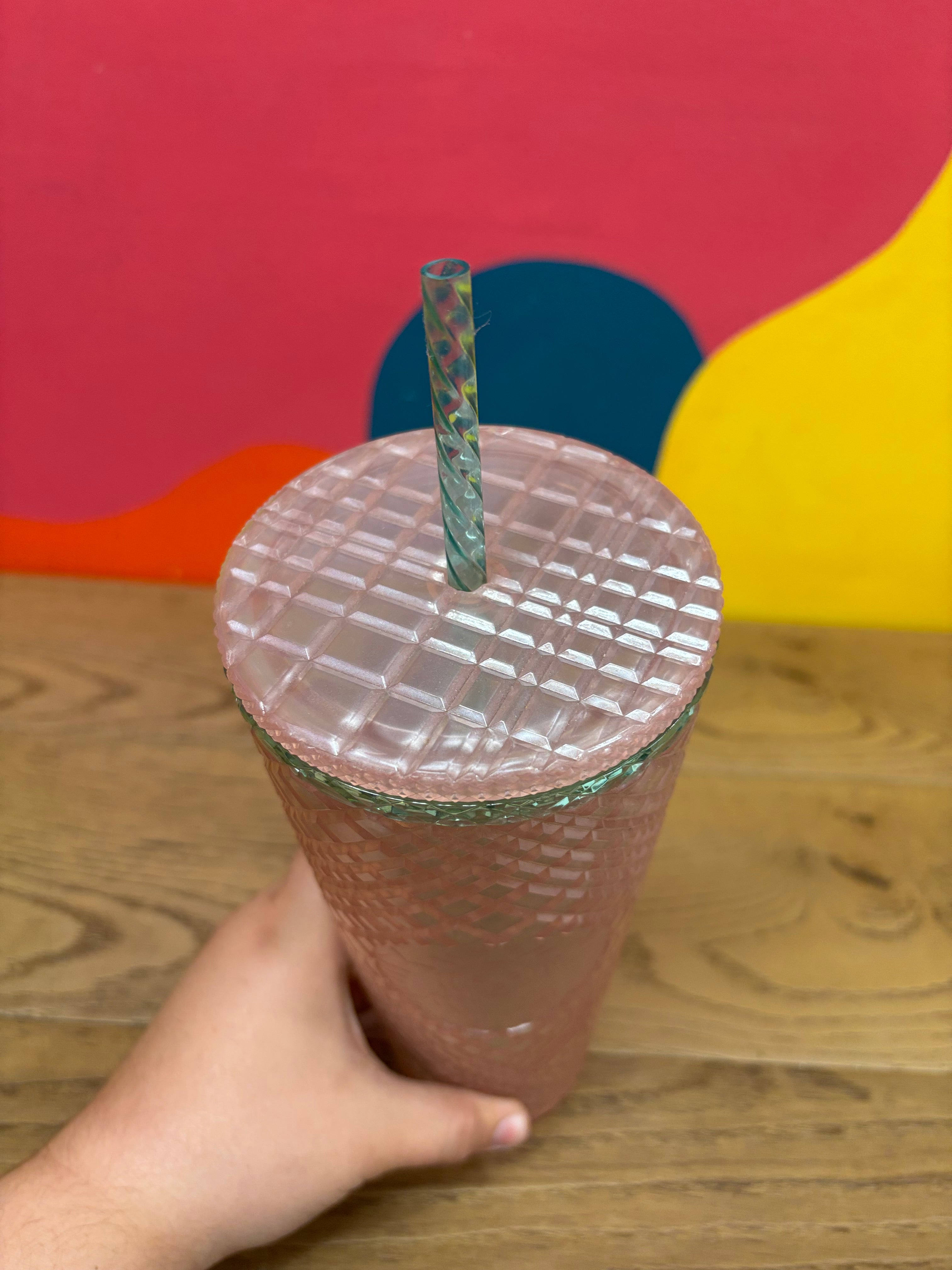 Starbucks Spring Pink Pearl 24oz Tumblr