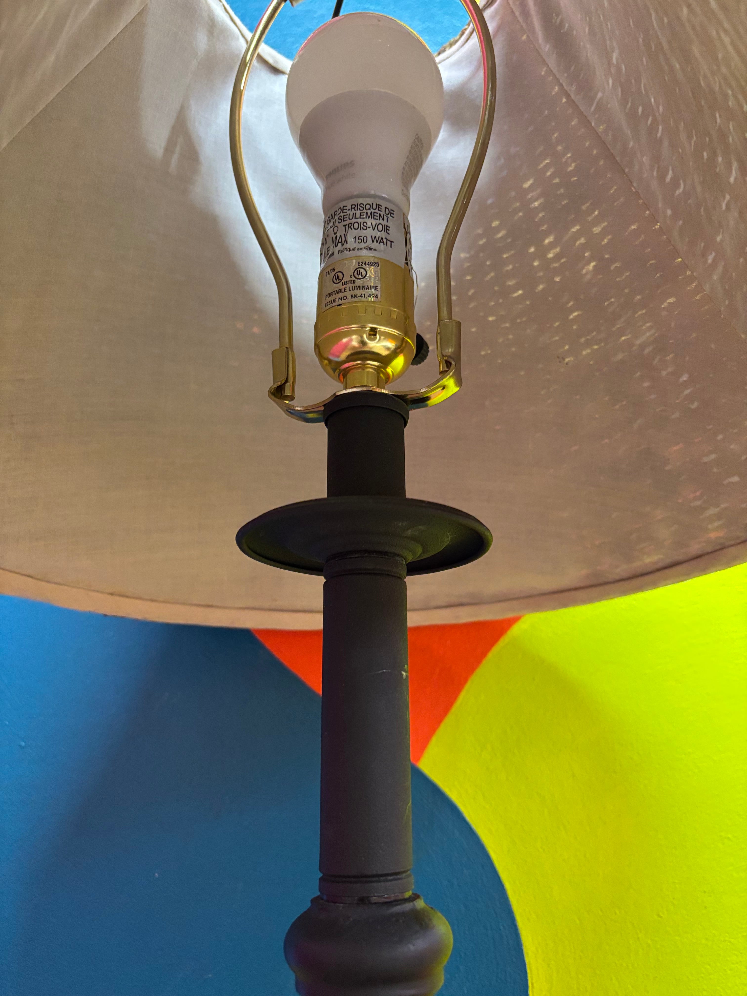 Wrought Iron Table Lamp