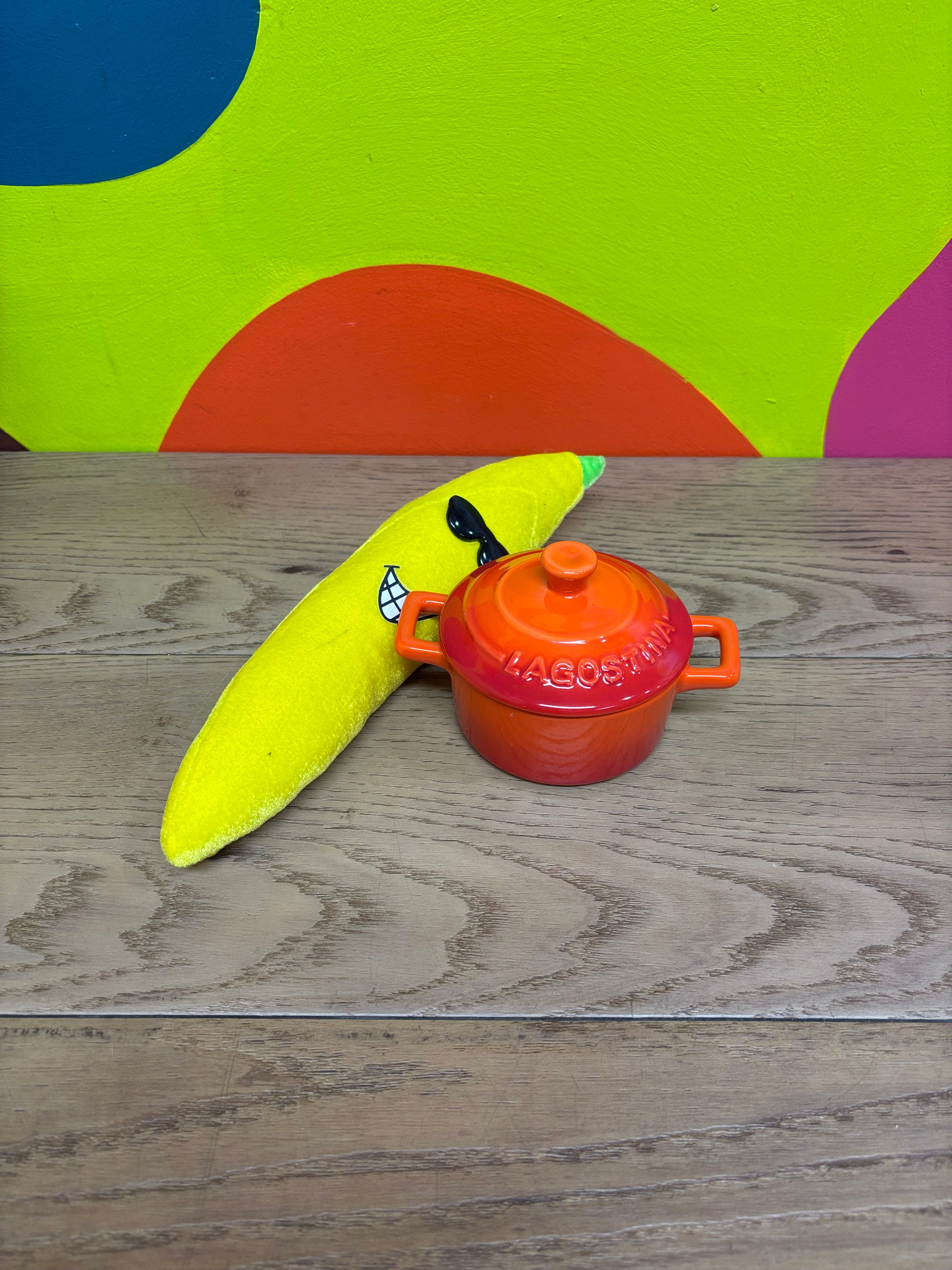 Lagostina Stoneware Mini Casserole Dish - Orange