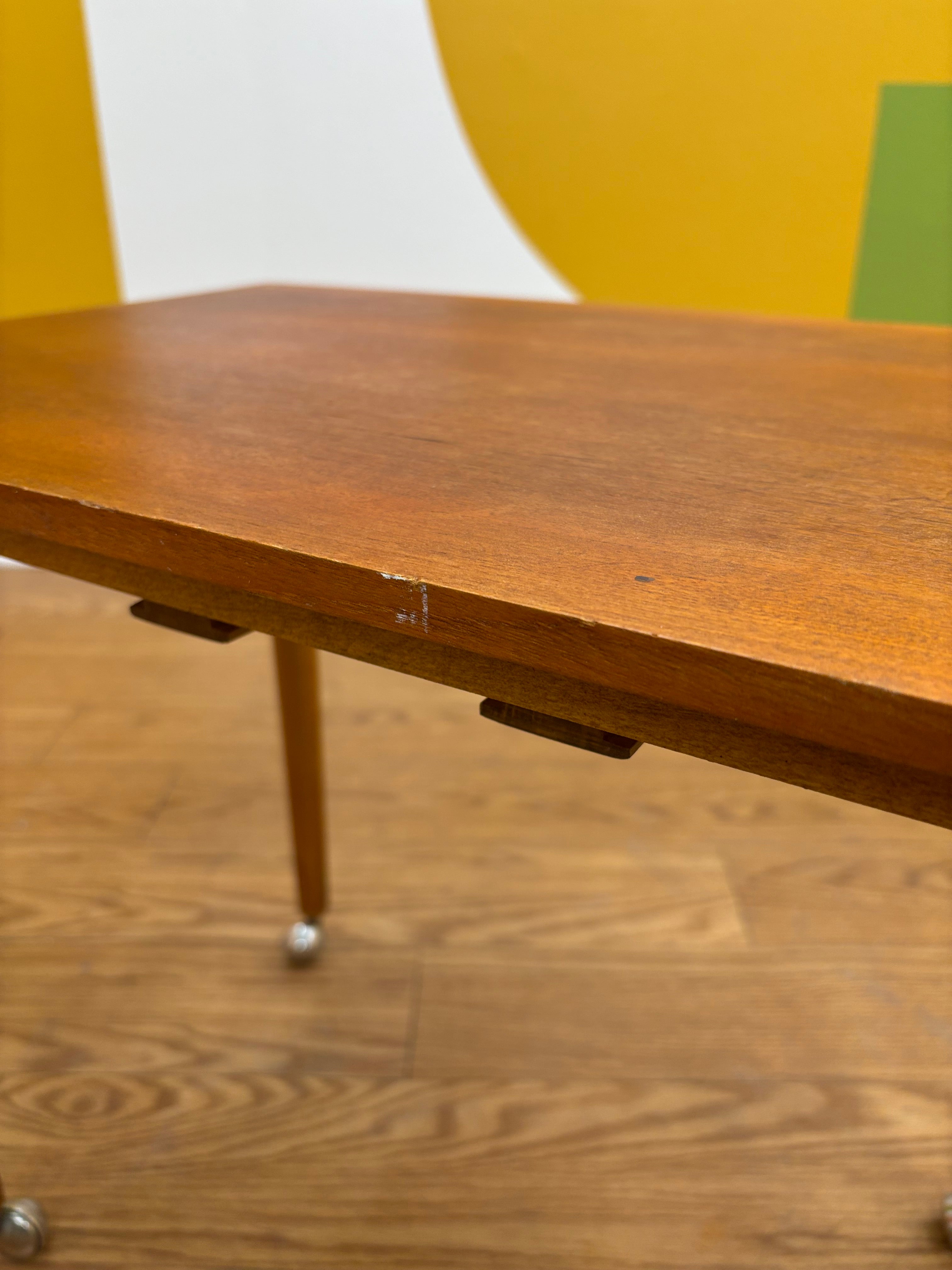 Rolling Side Table