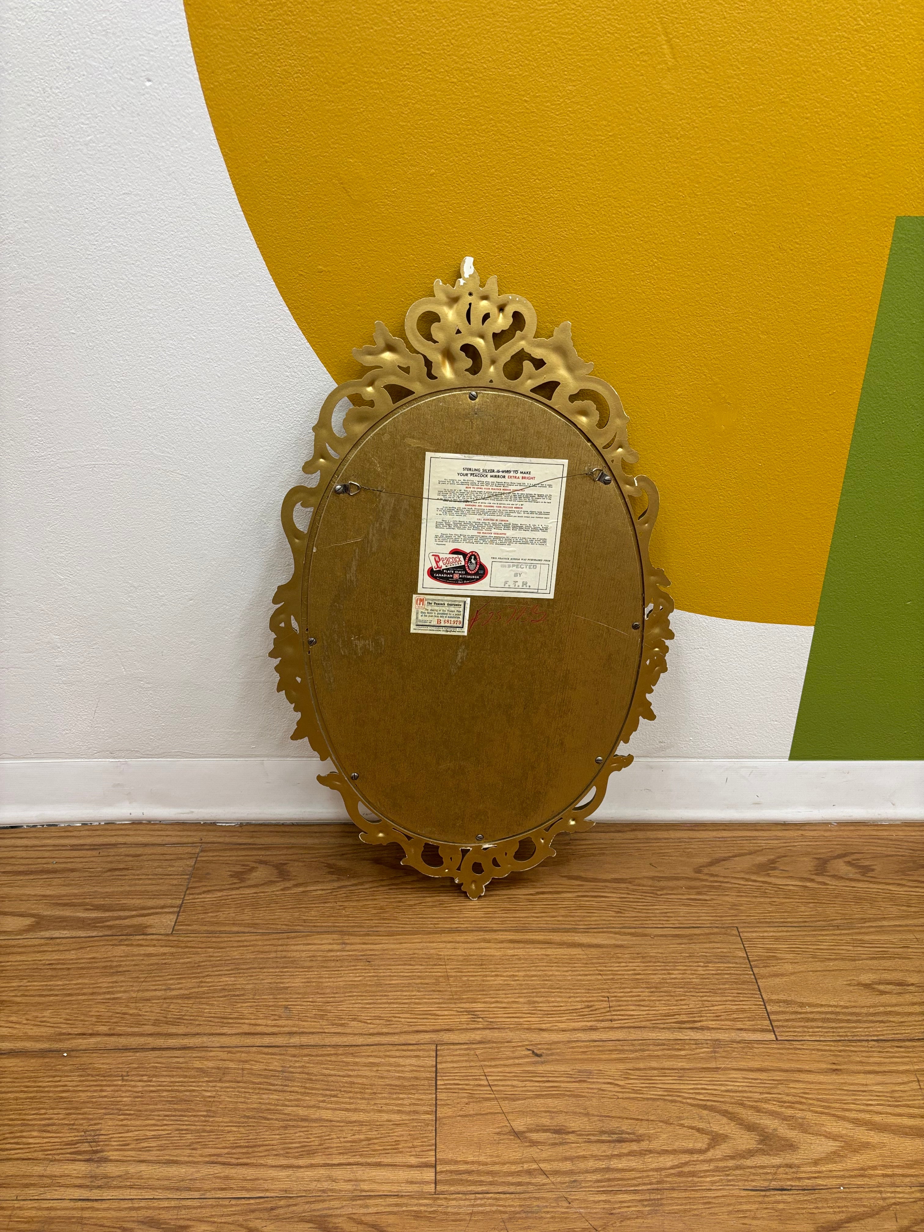 Ornate Gold Mirror