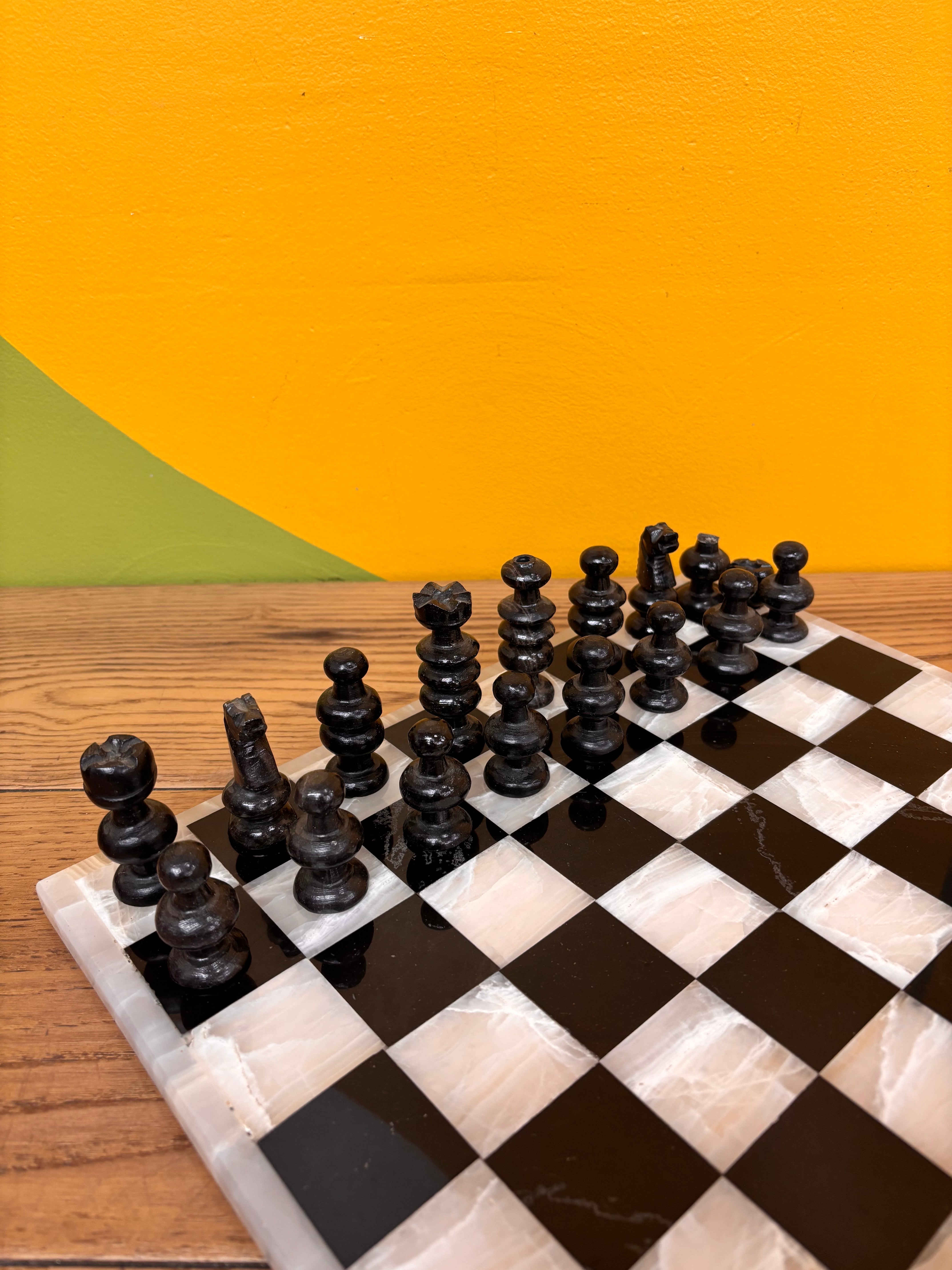 Marble Chessboard Set