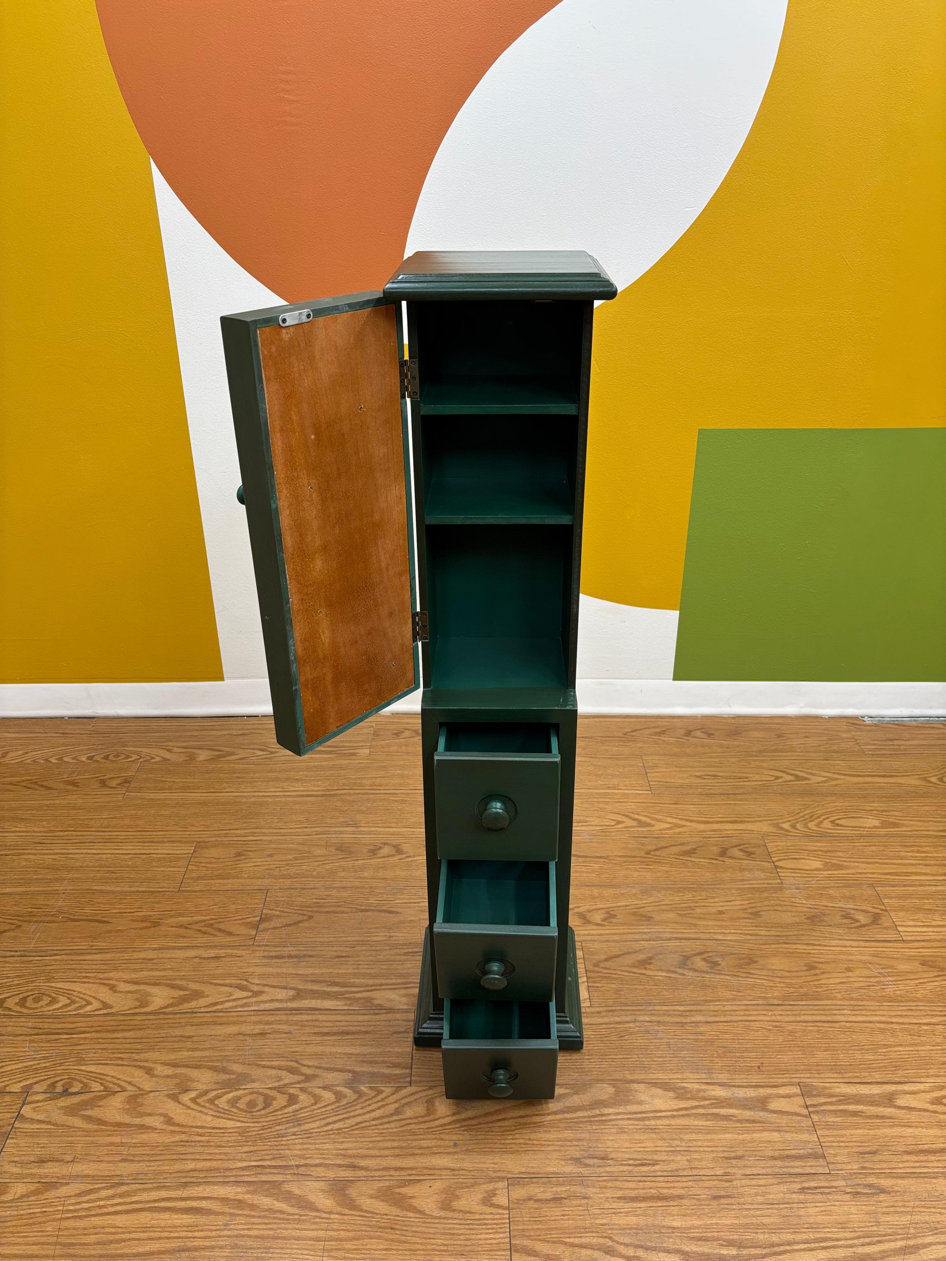 Golf Themed Narrow Cabinet