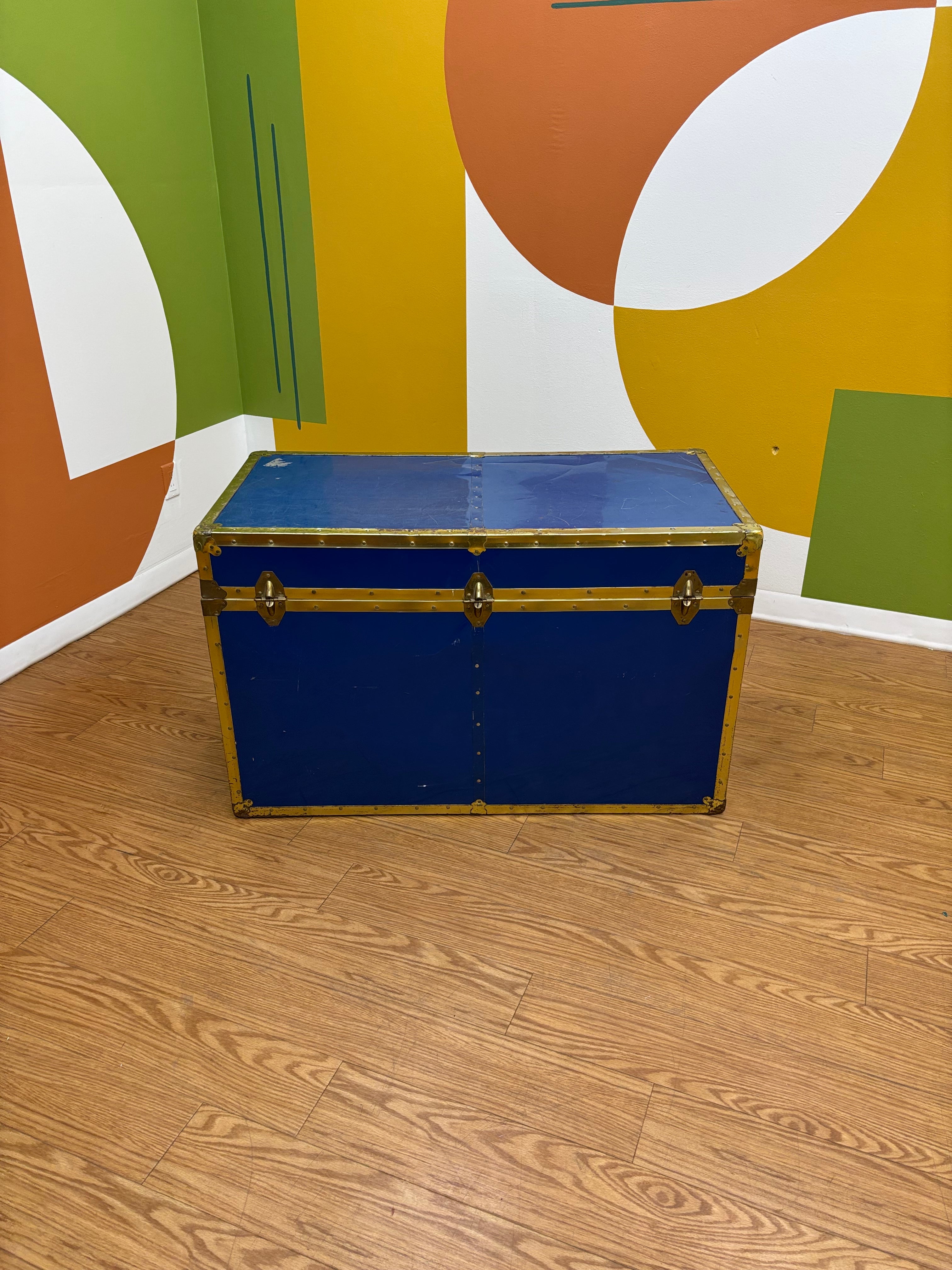 Large Blue Trunk