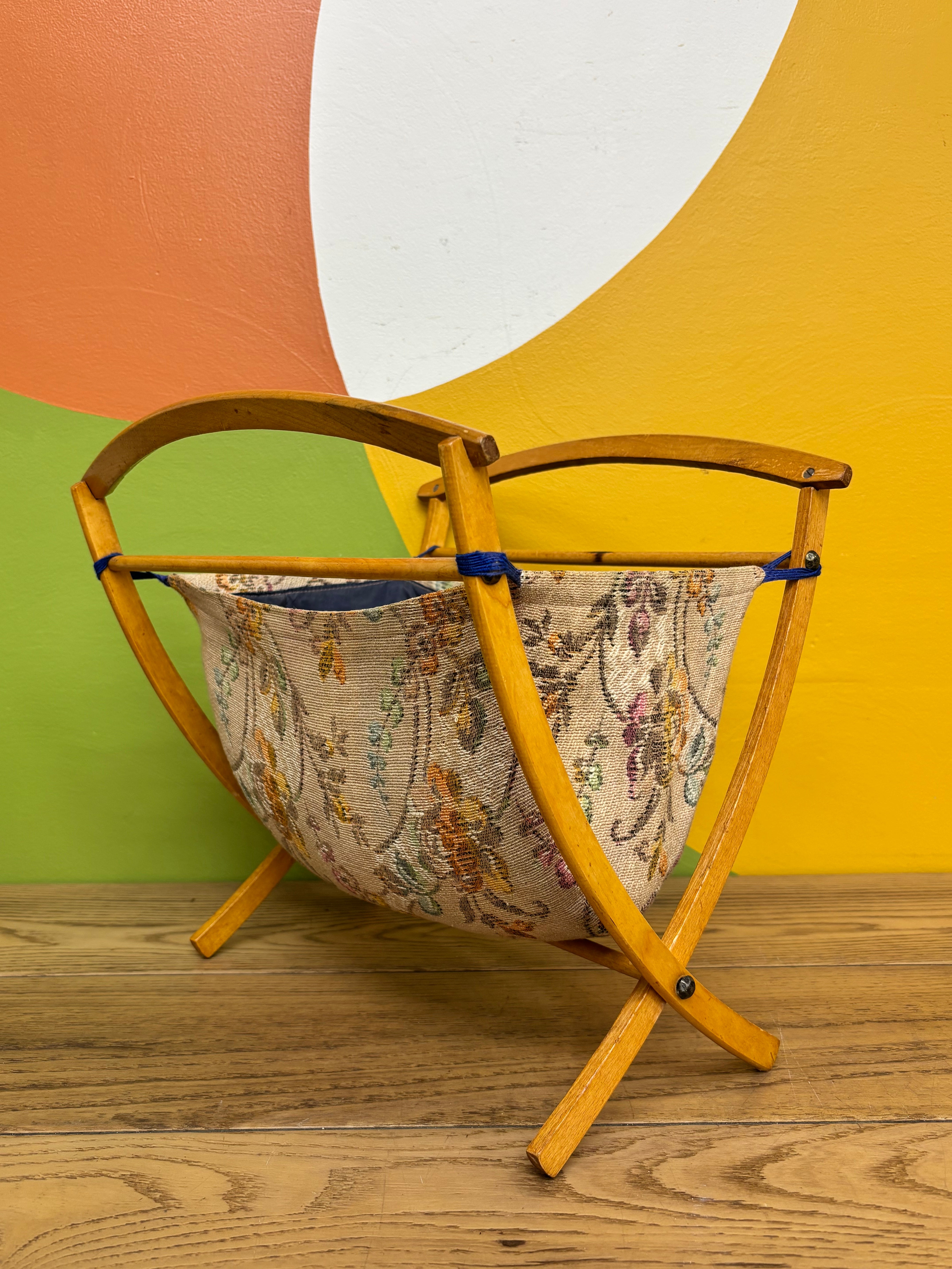 Folding Knitting Basket