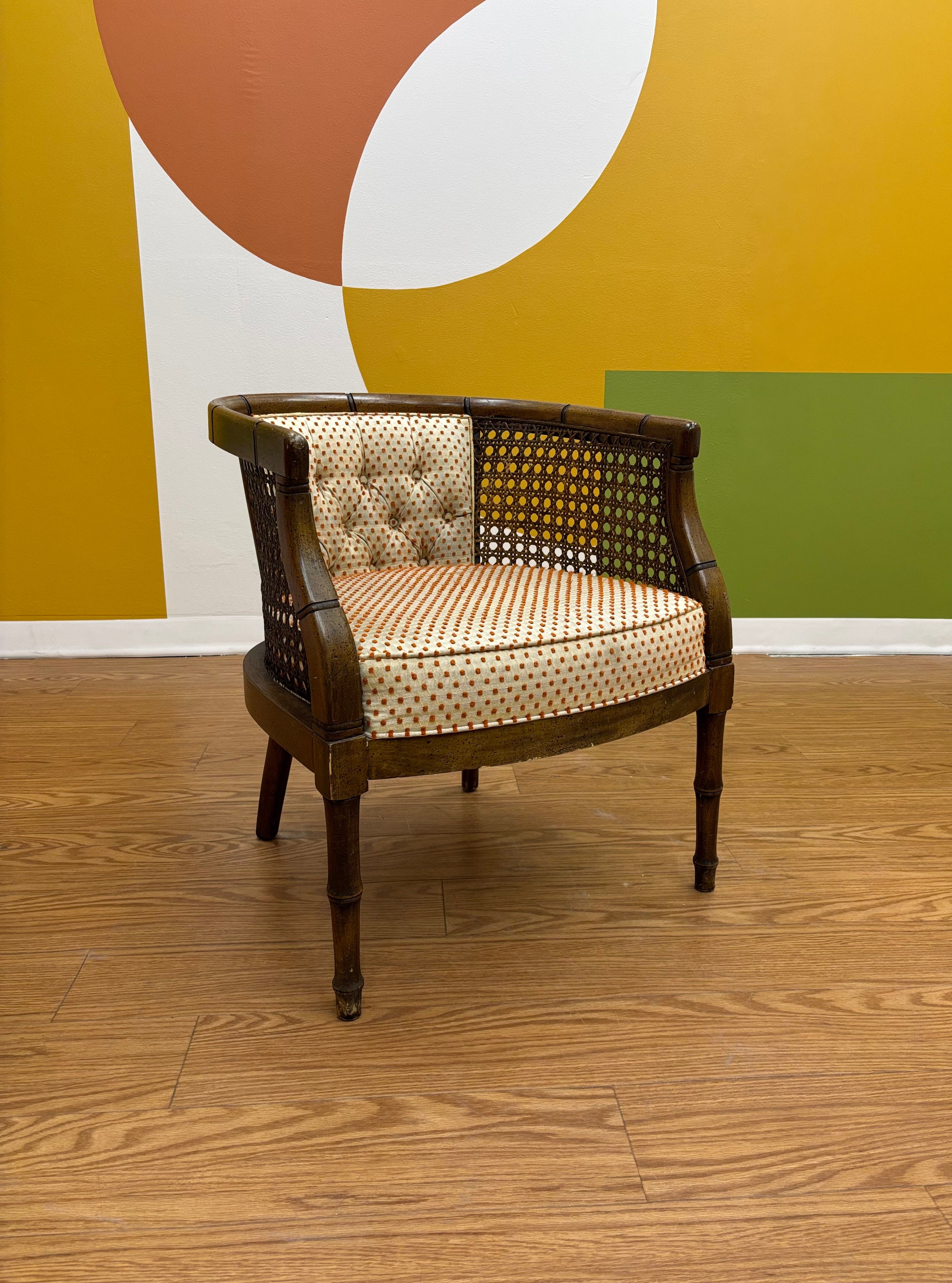 Polka Dot Accent Chair