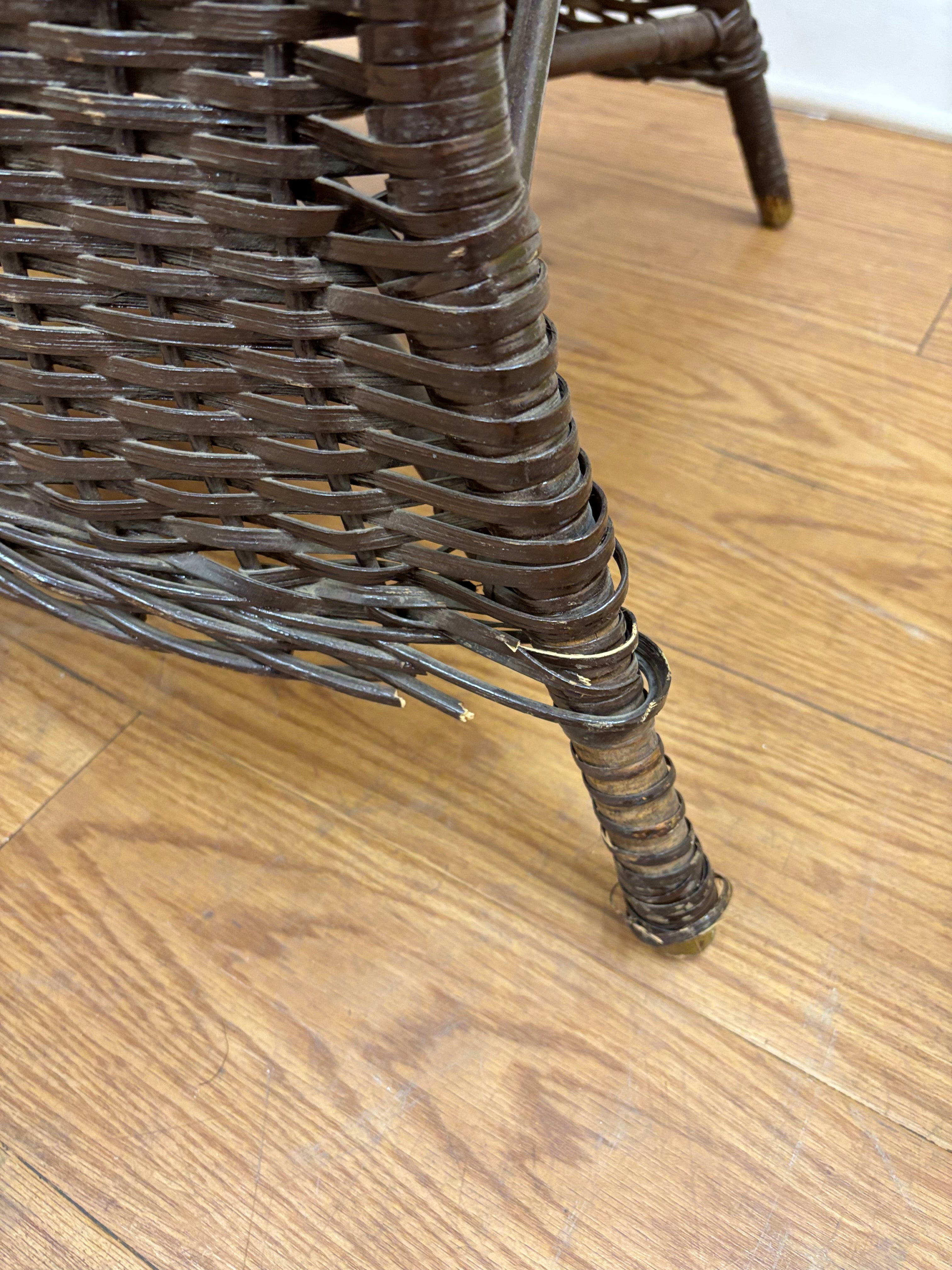 Dark Brown Armchair