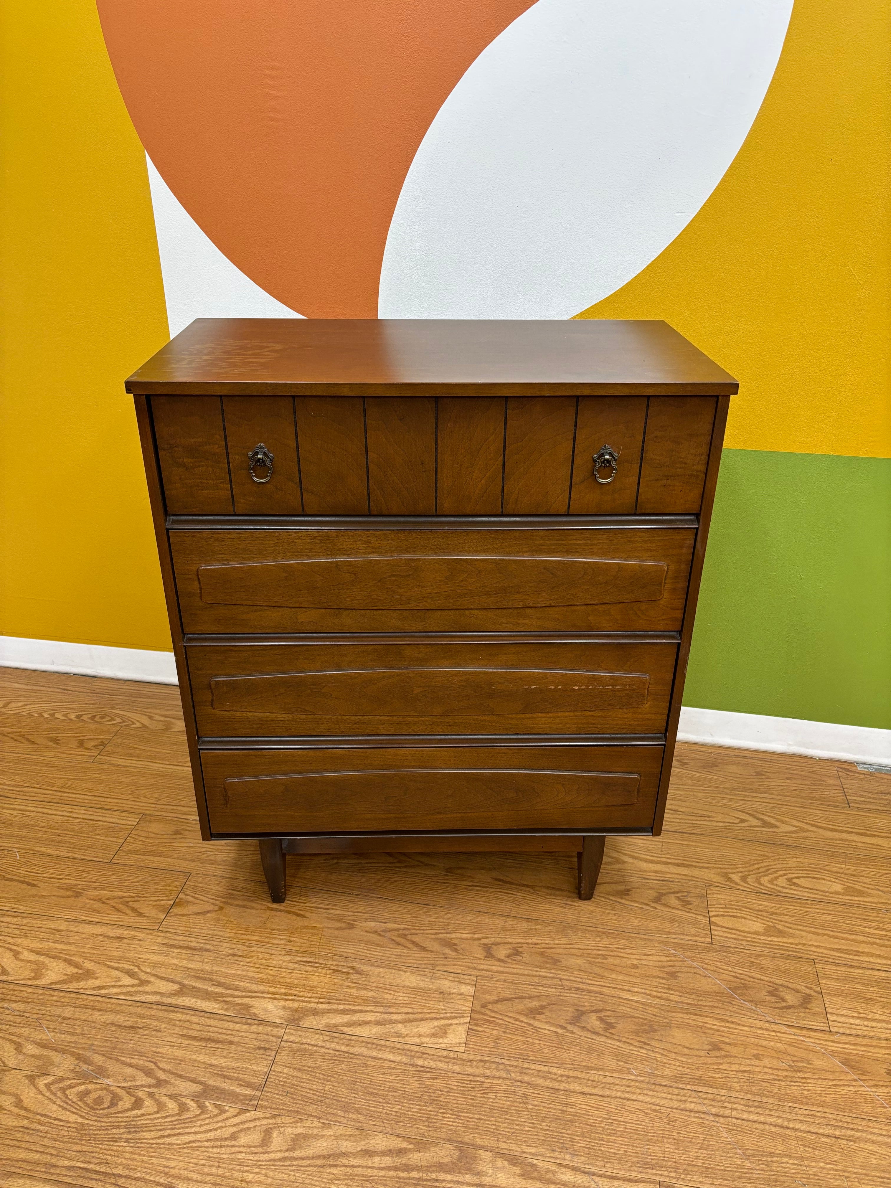 4 Drawer Wood Dresser