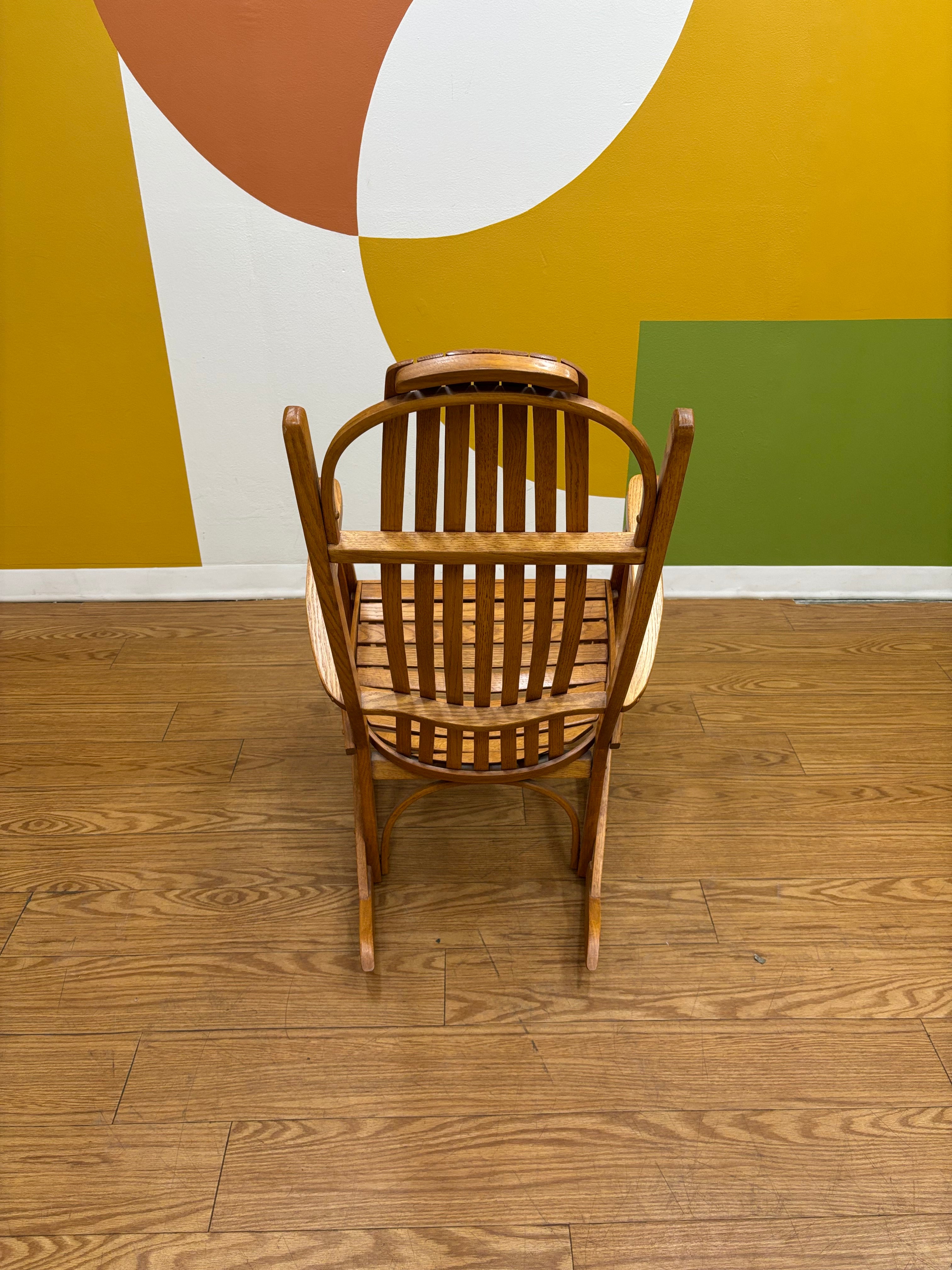 Wood Bentwood Rocking Chair
