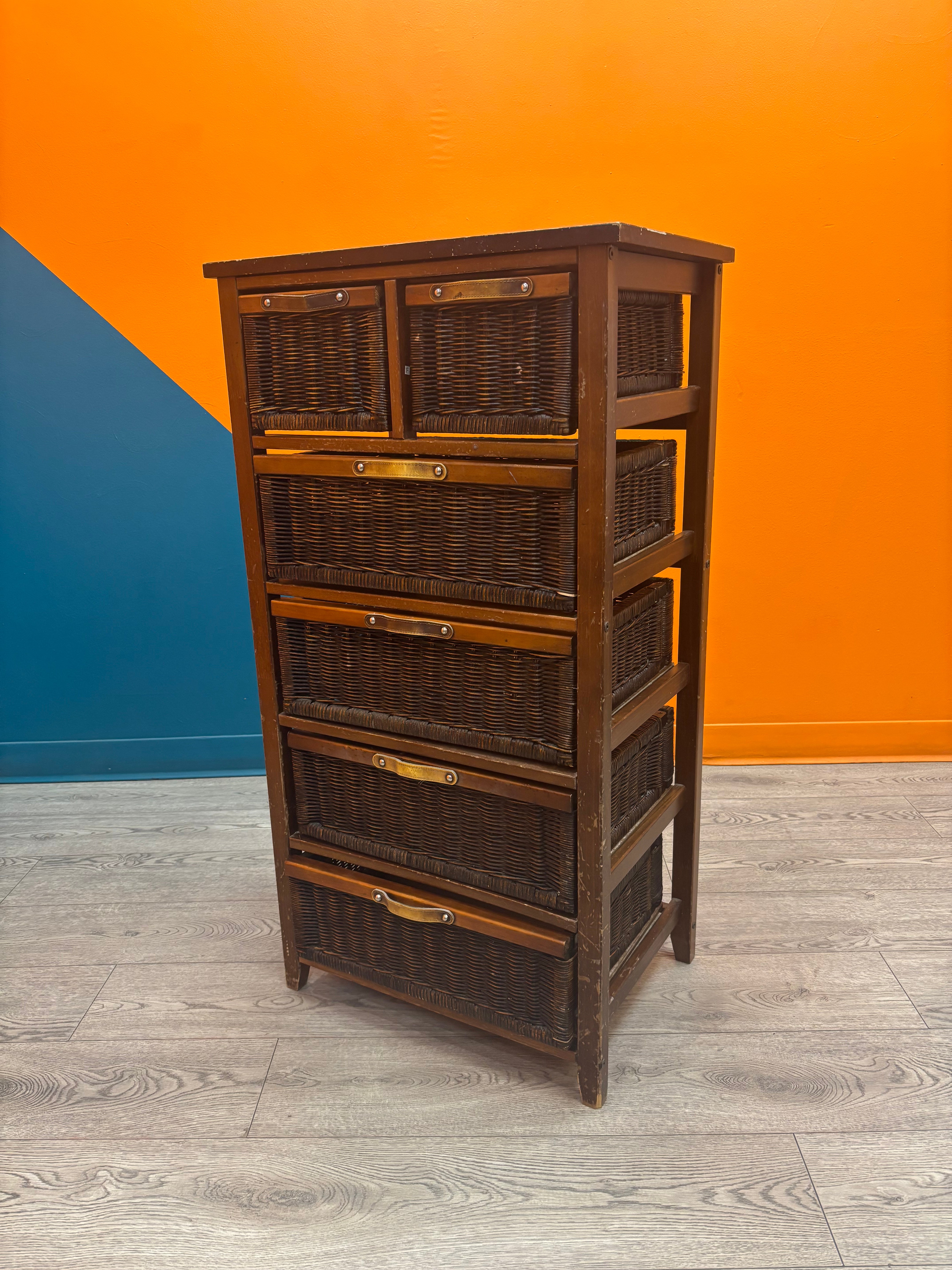 Rattan Storage Unit
