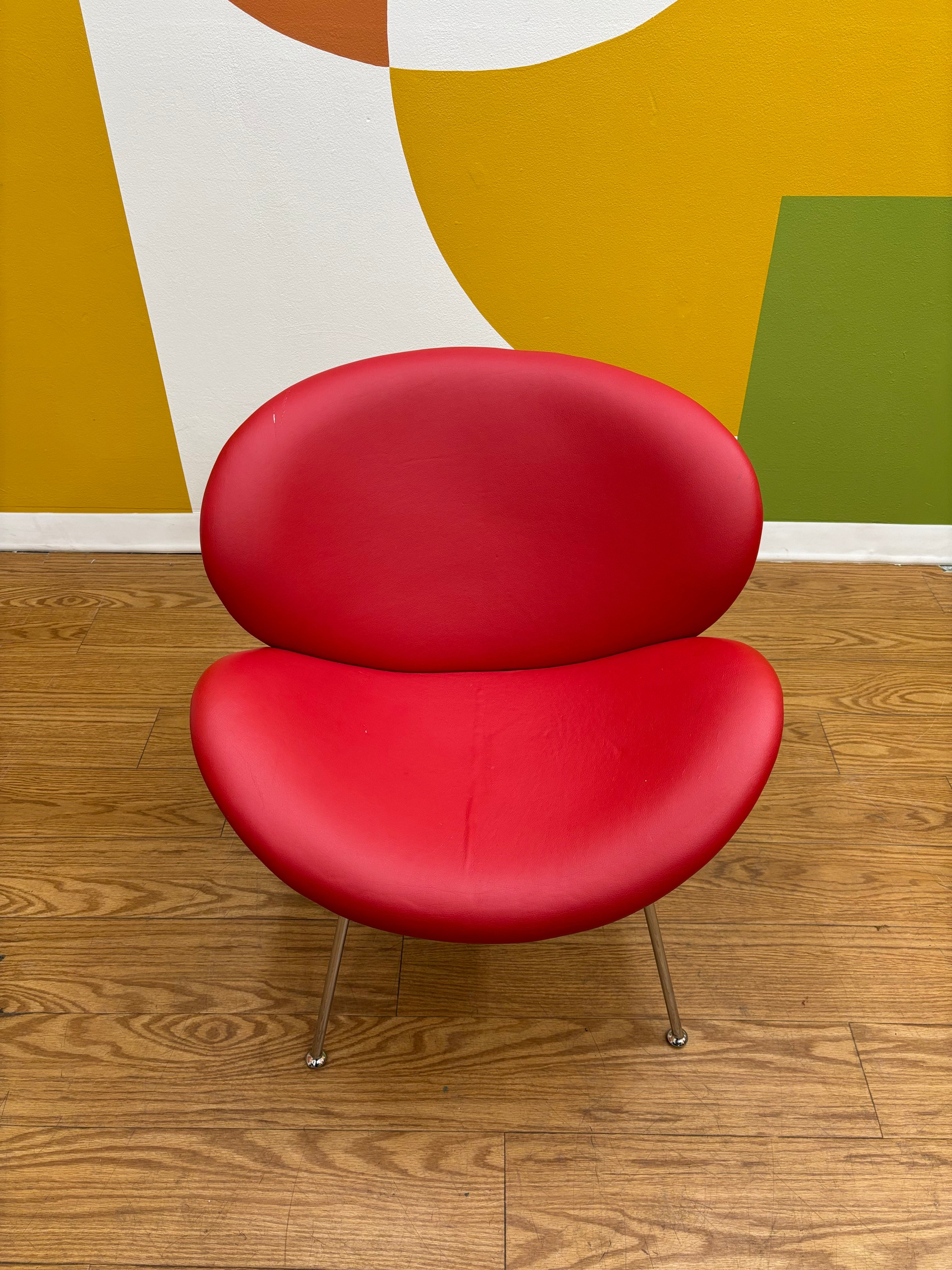 Red Lounge Chair