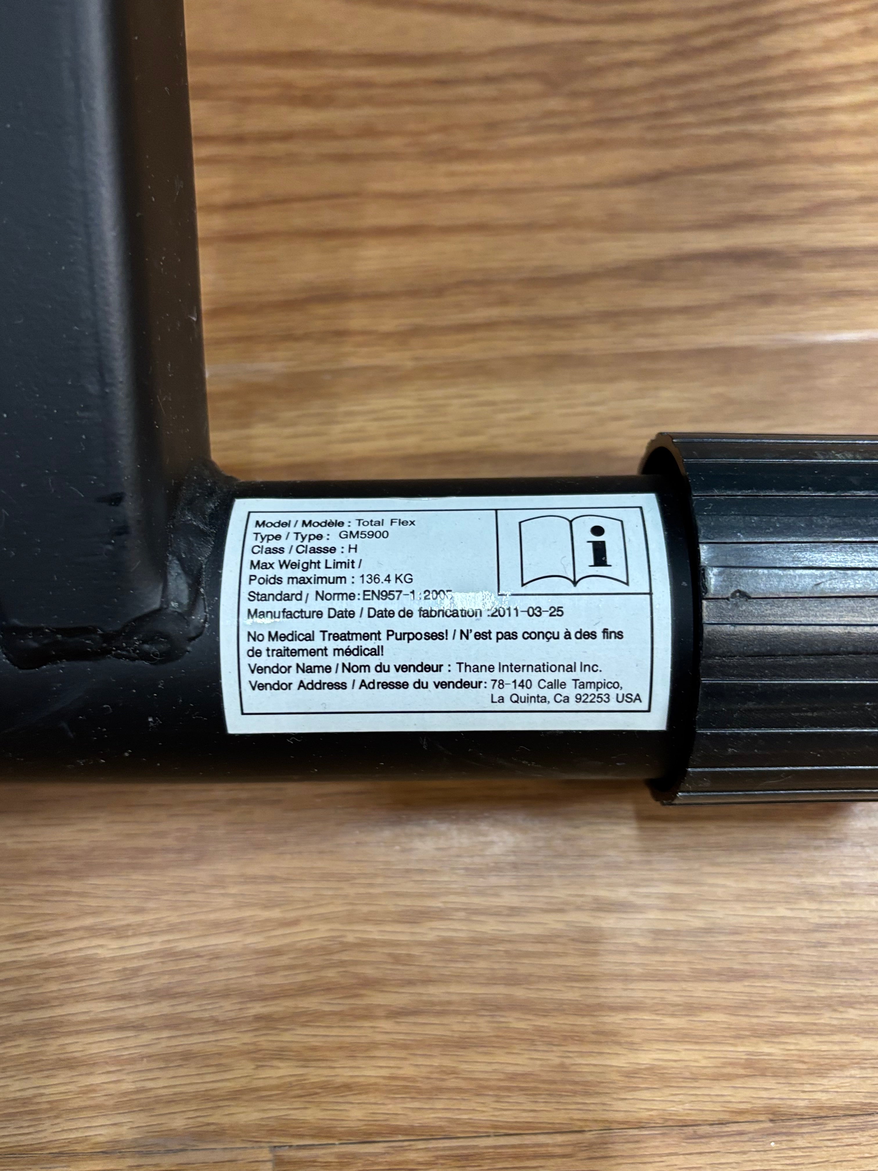 TOTAL FLEX Foldable Home Gym Bench