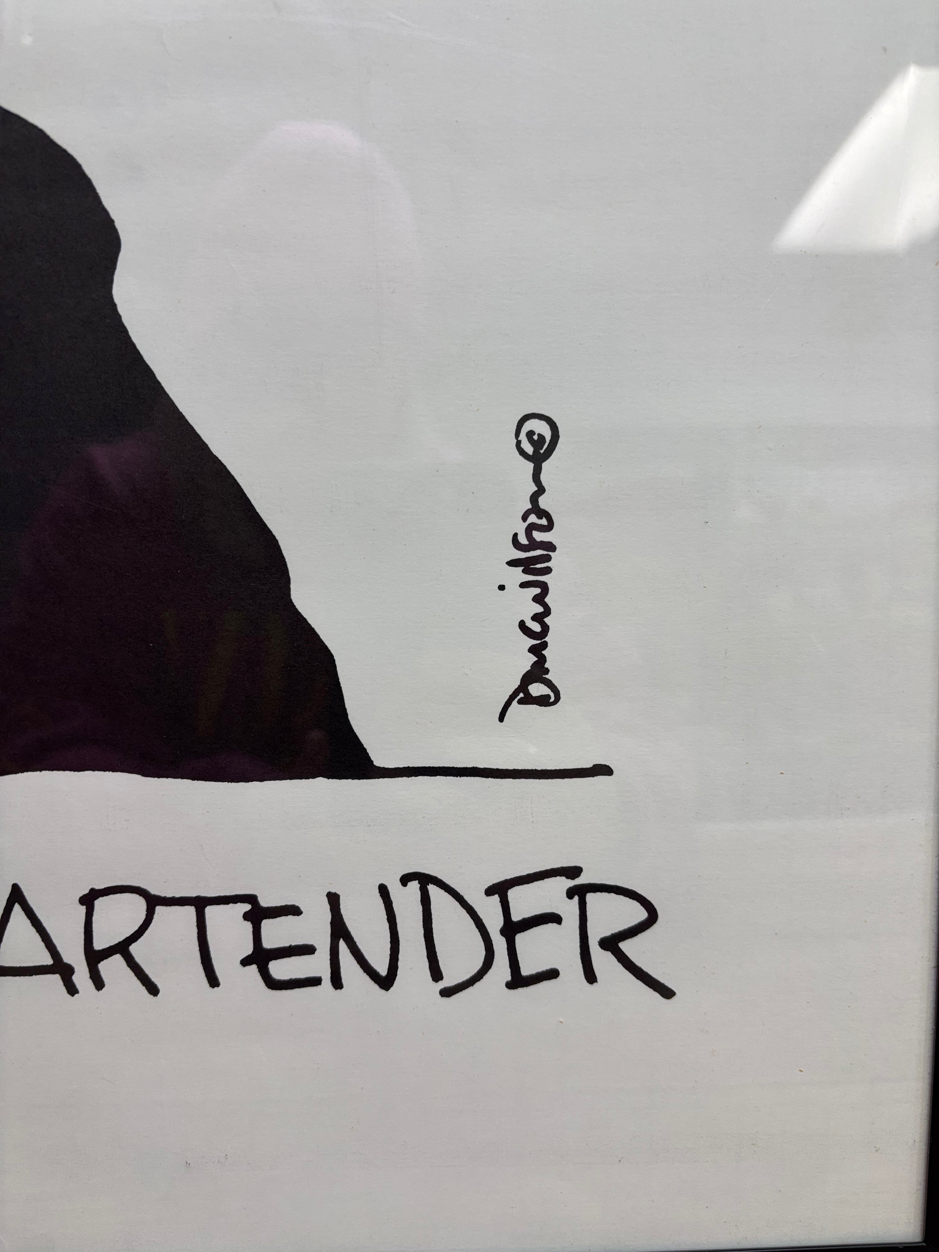 "I Said Hay.. Bartender" Print by Doug Wilson