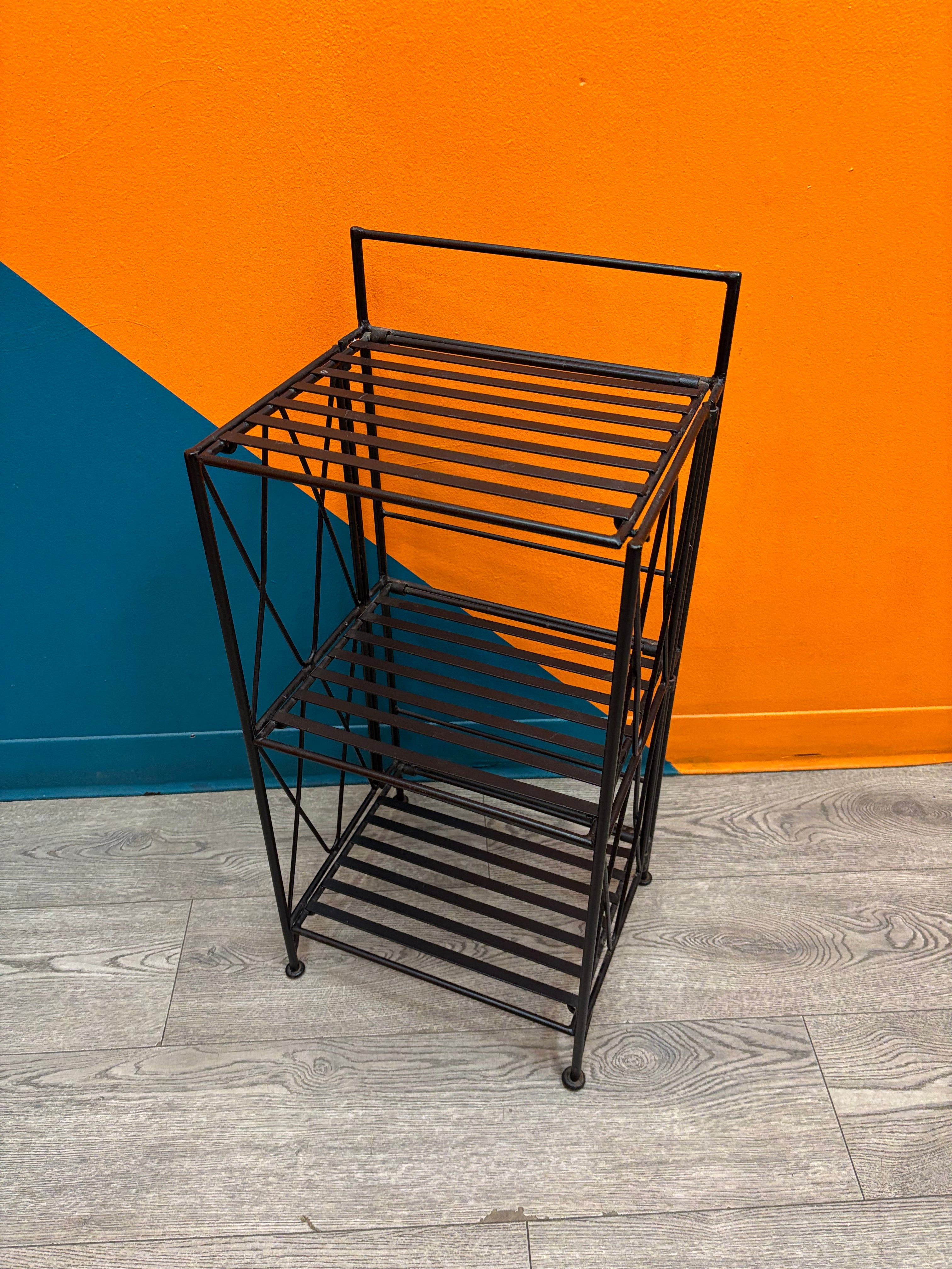 3 Tier Metal Folding Shelf