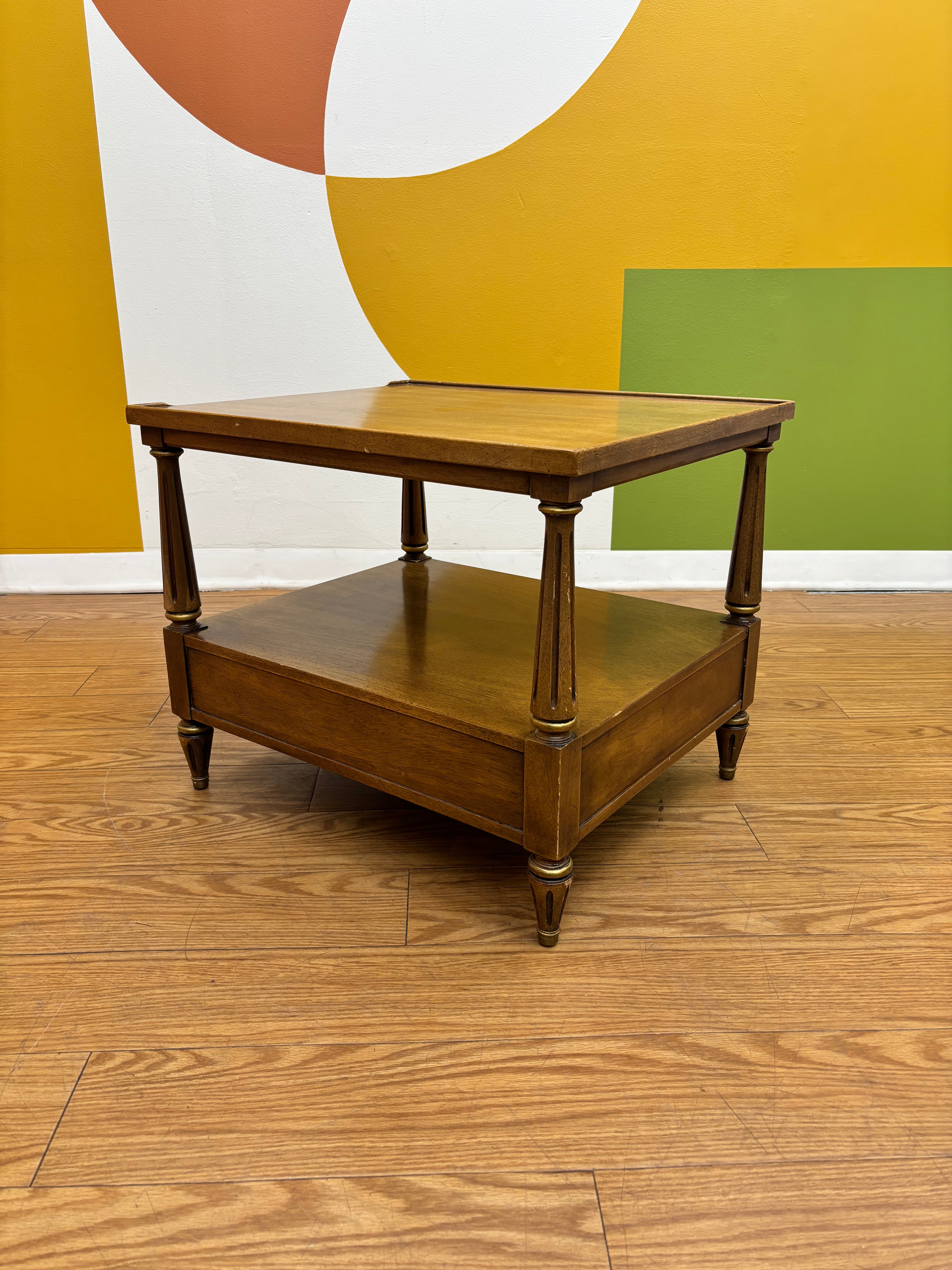 Wood Side Table