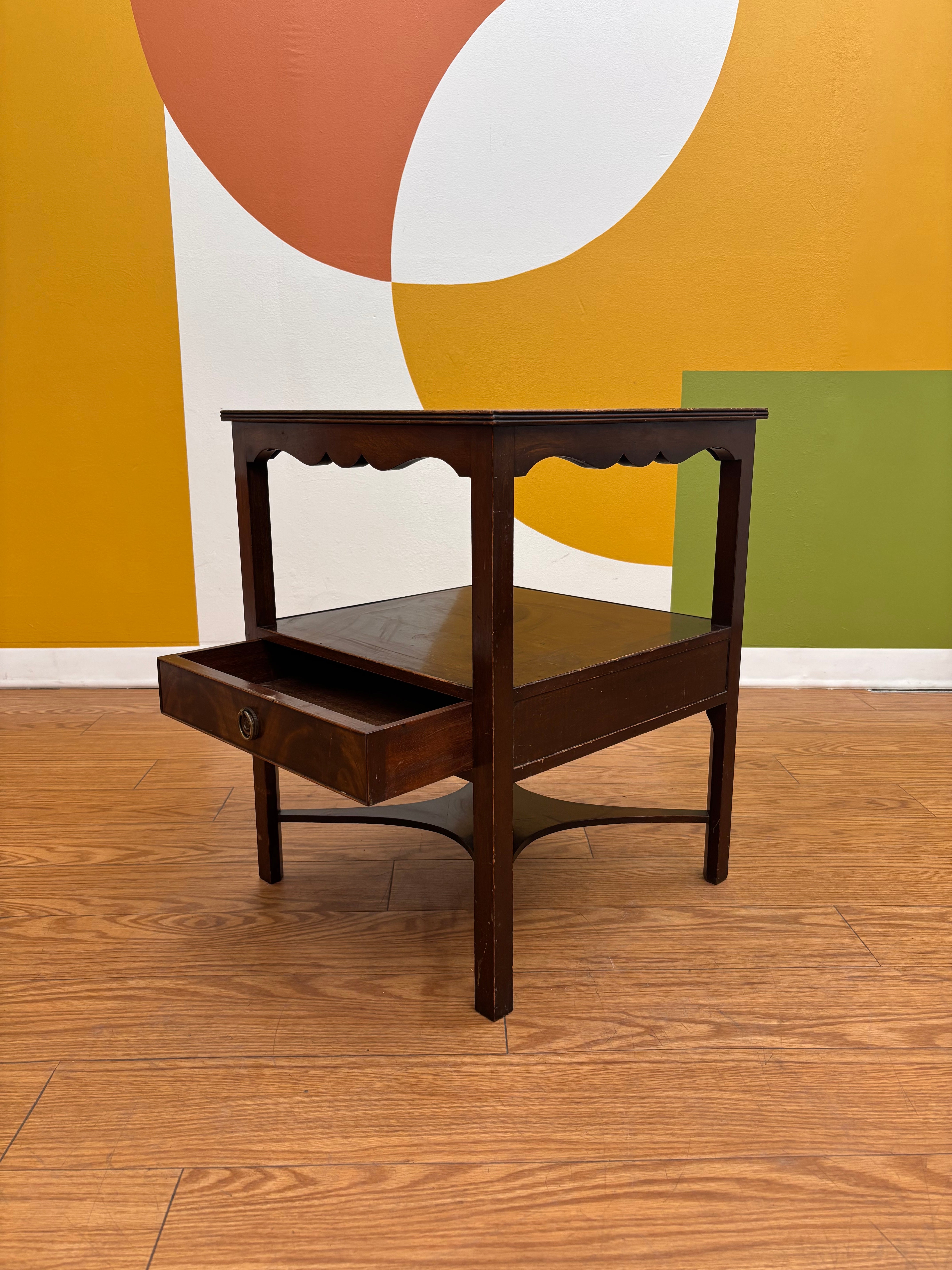 Wood Nightstand #1