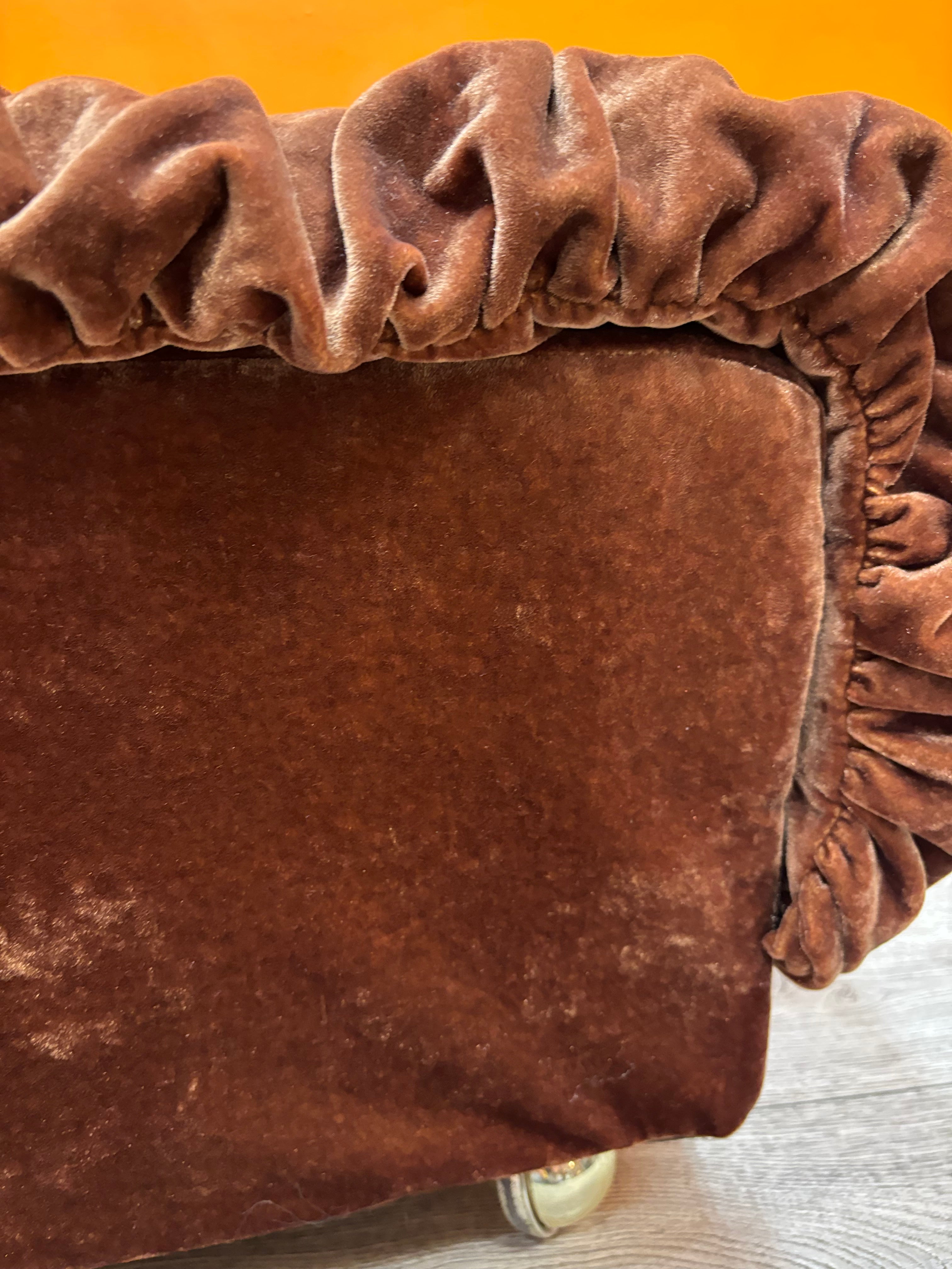 Brown Ottoman
