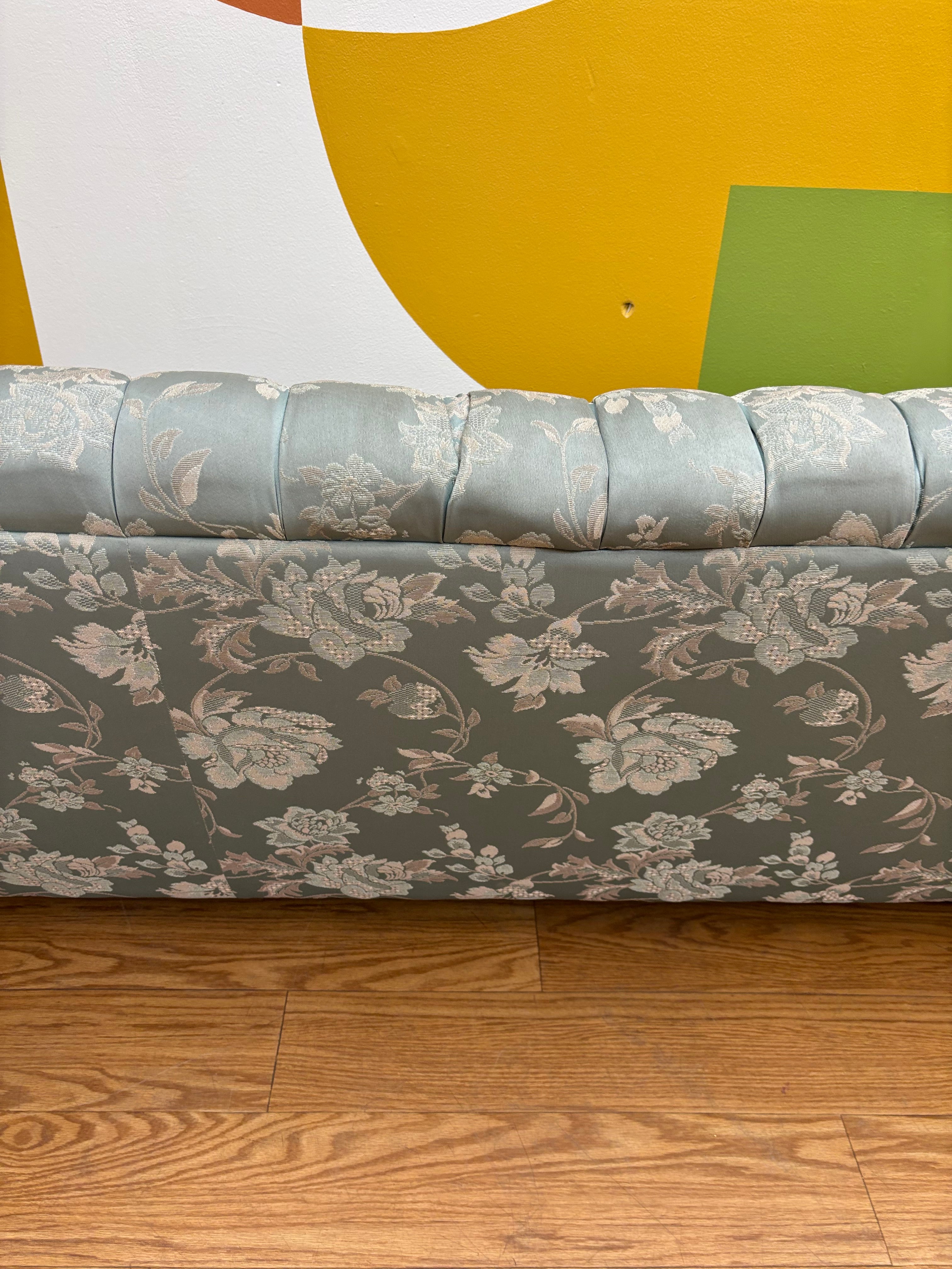 Teal Sofa