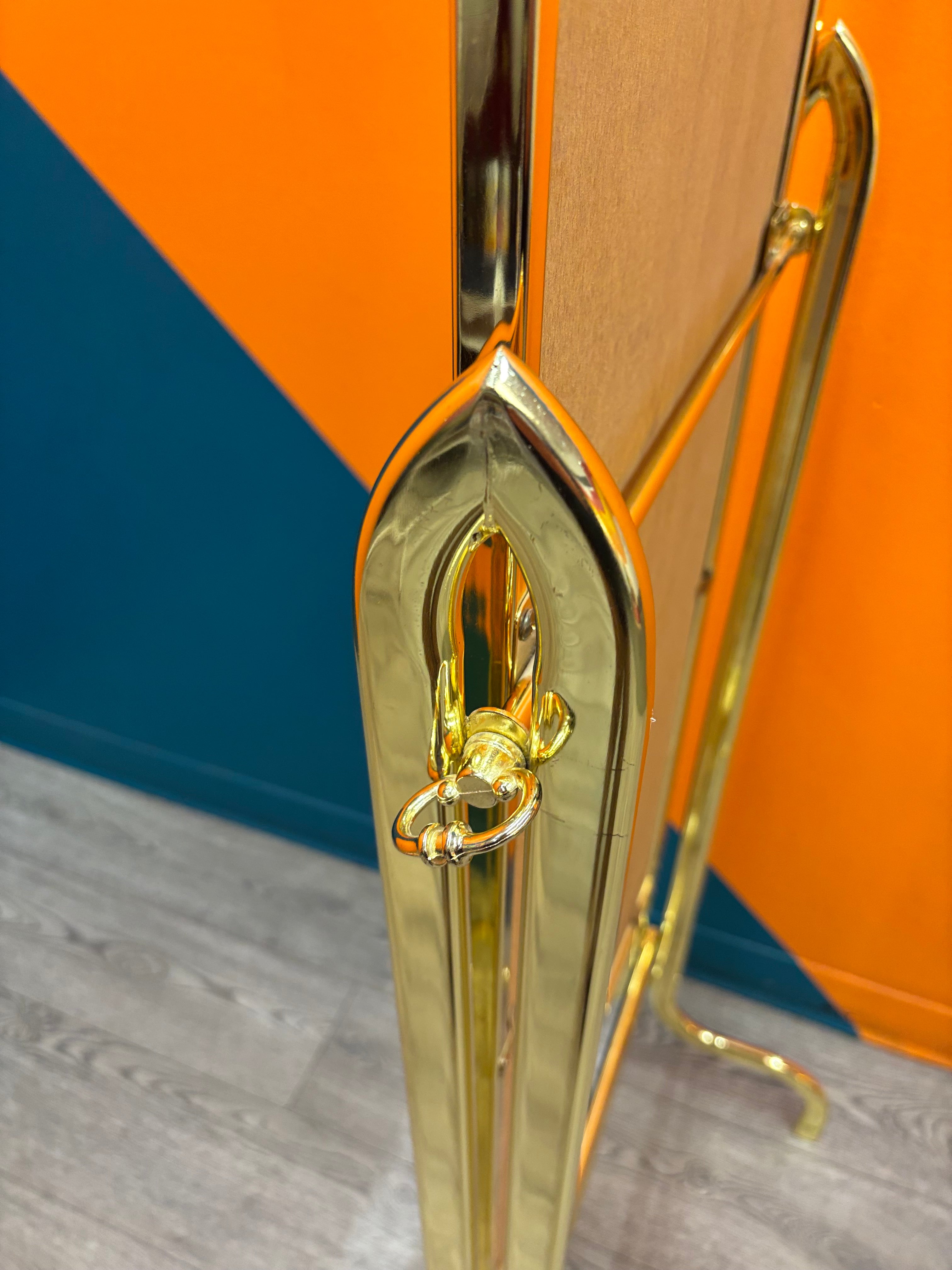 Gold Free Standing Mirror