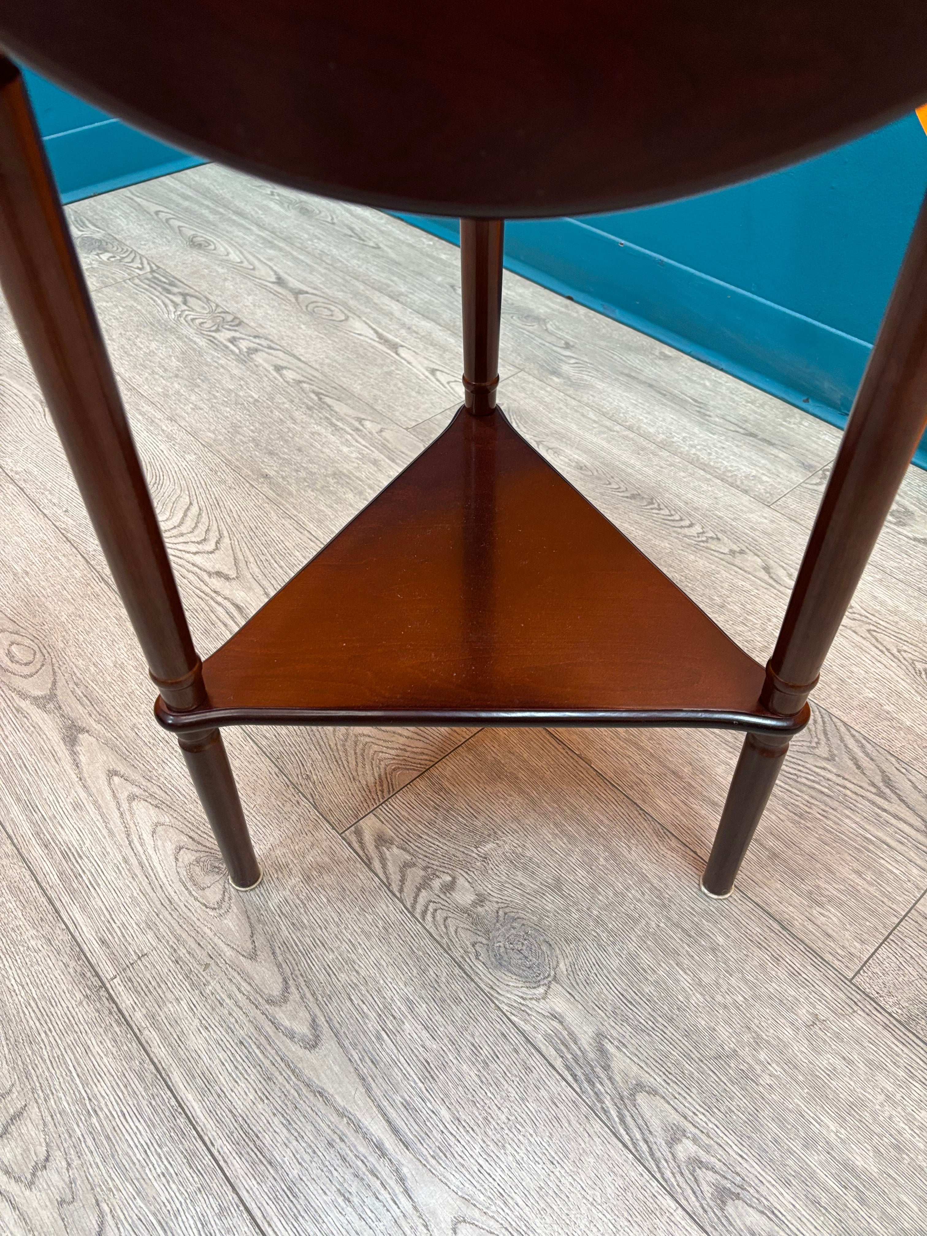 Triple Drop Leaf Folding Side Table (Bombay)