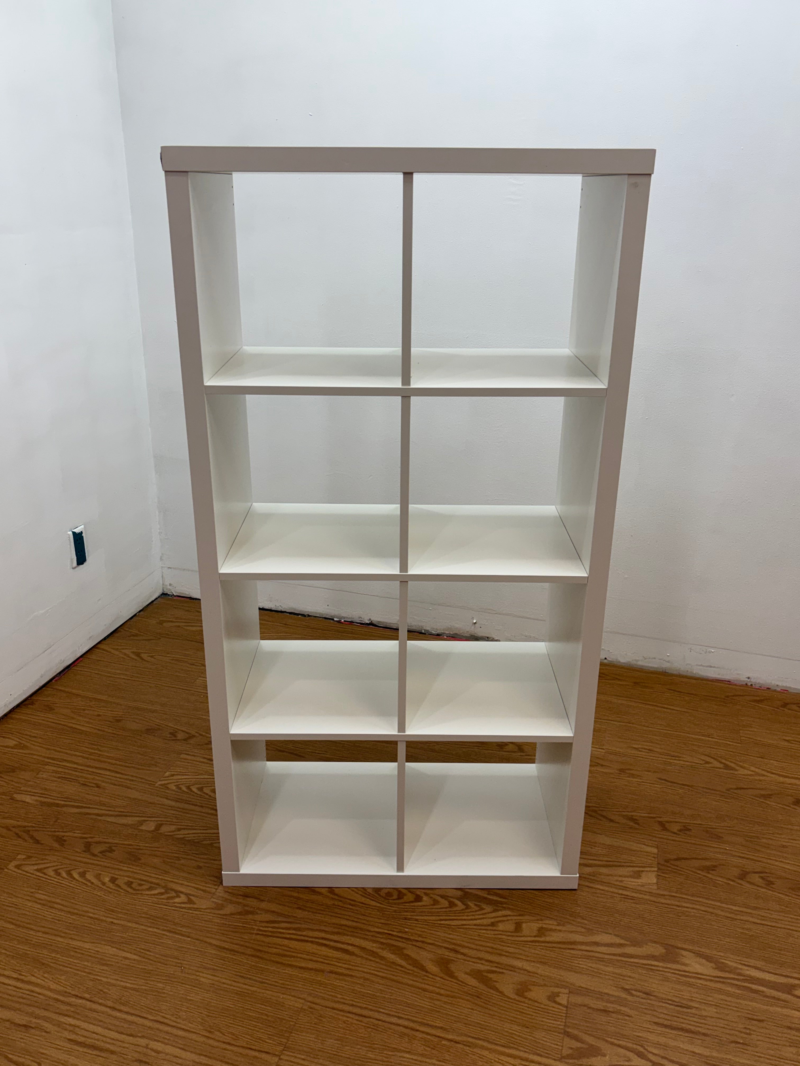 White Kallax Shelf - 8 Cube