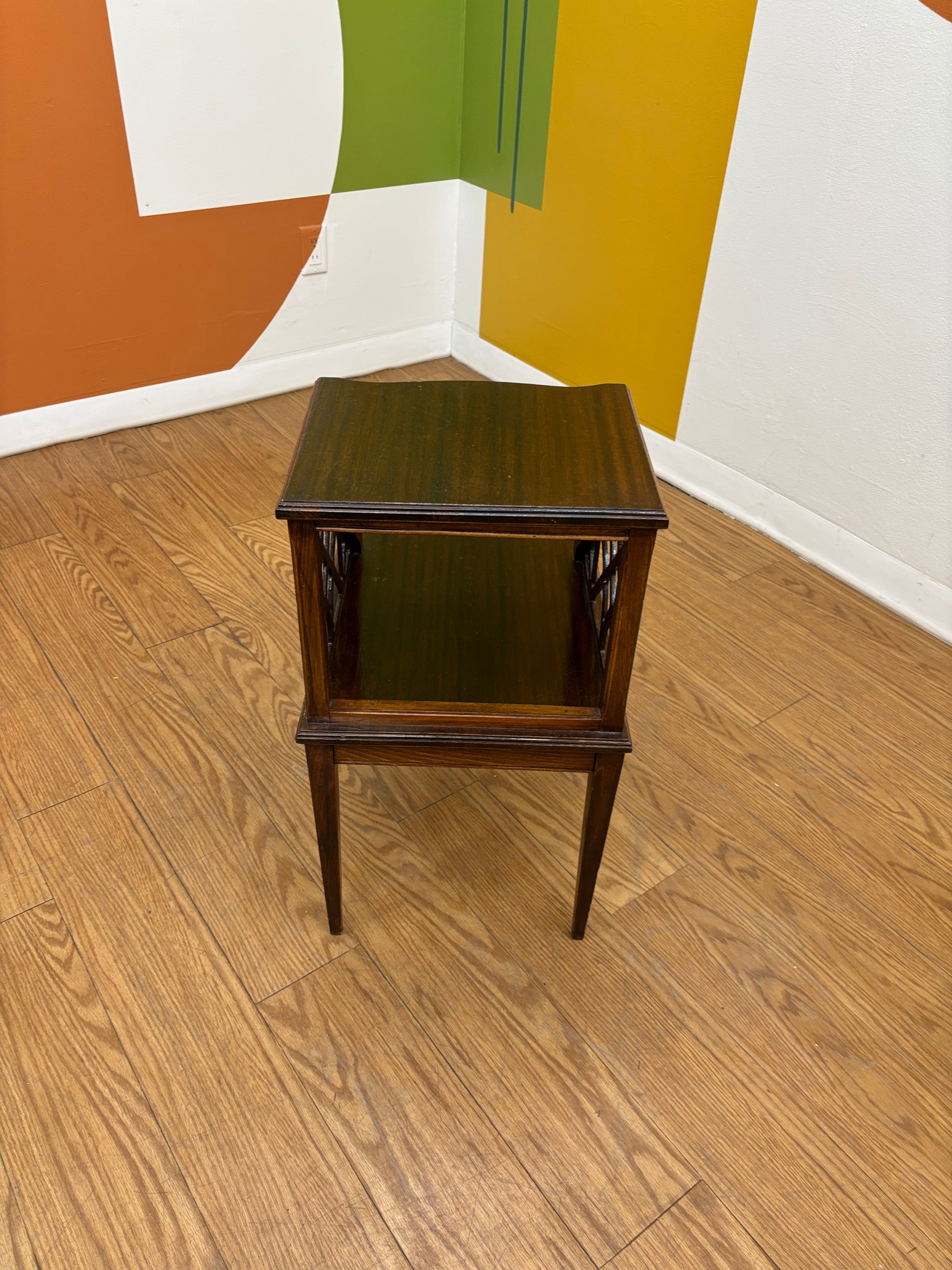 Wood Side Table