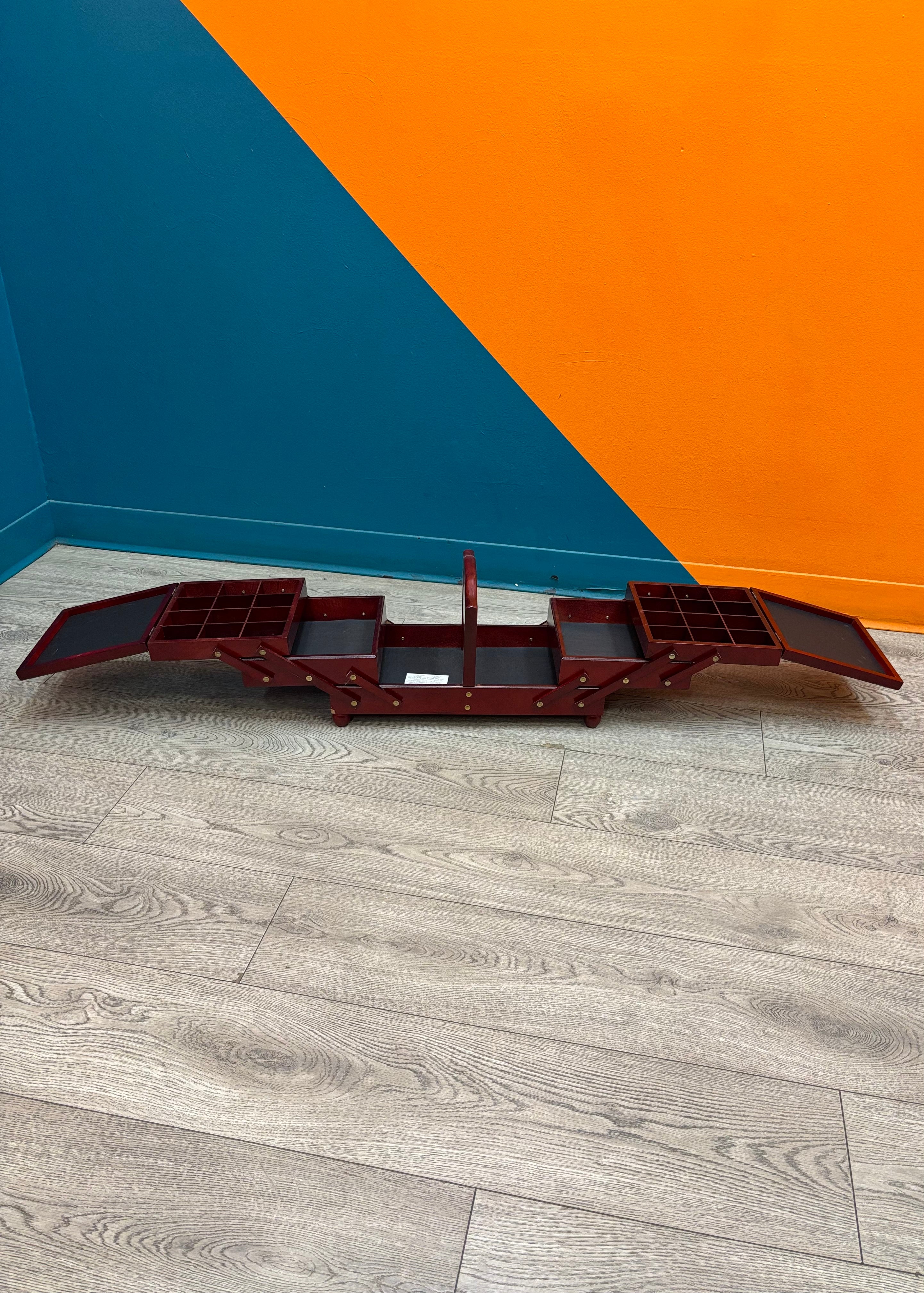 Accordion Sewing Box