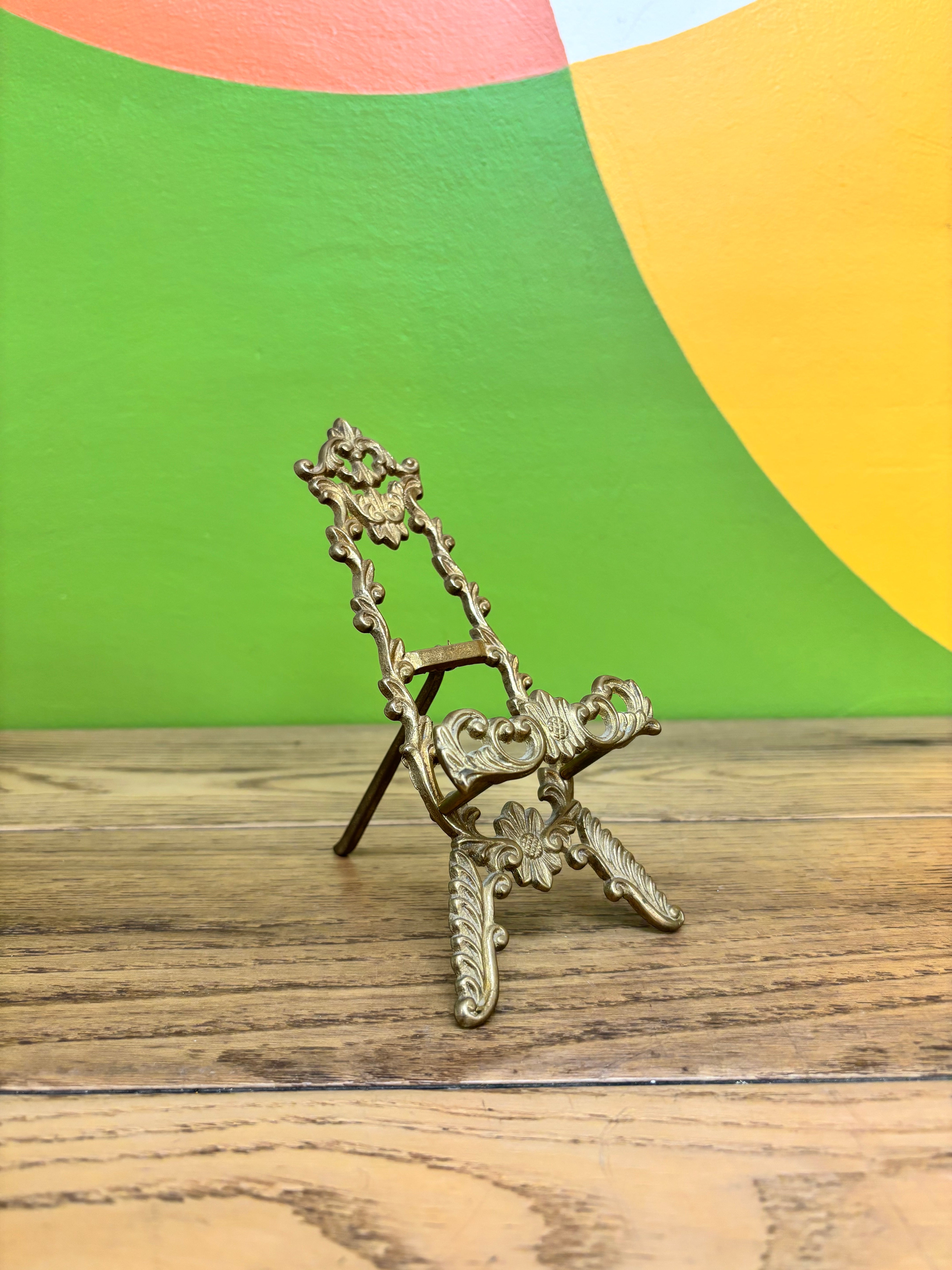 Small Brass Easel