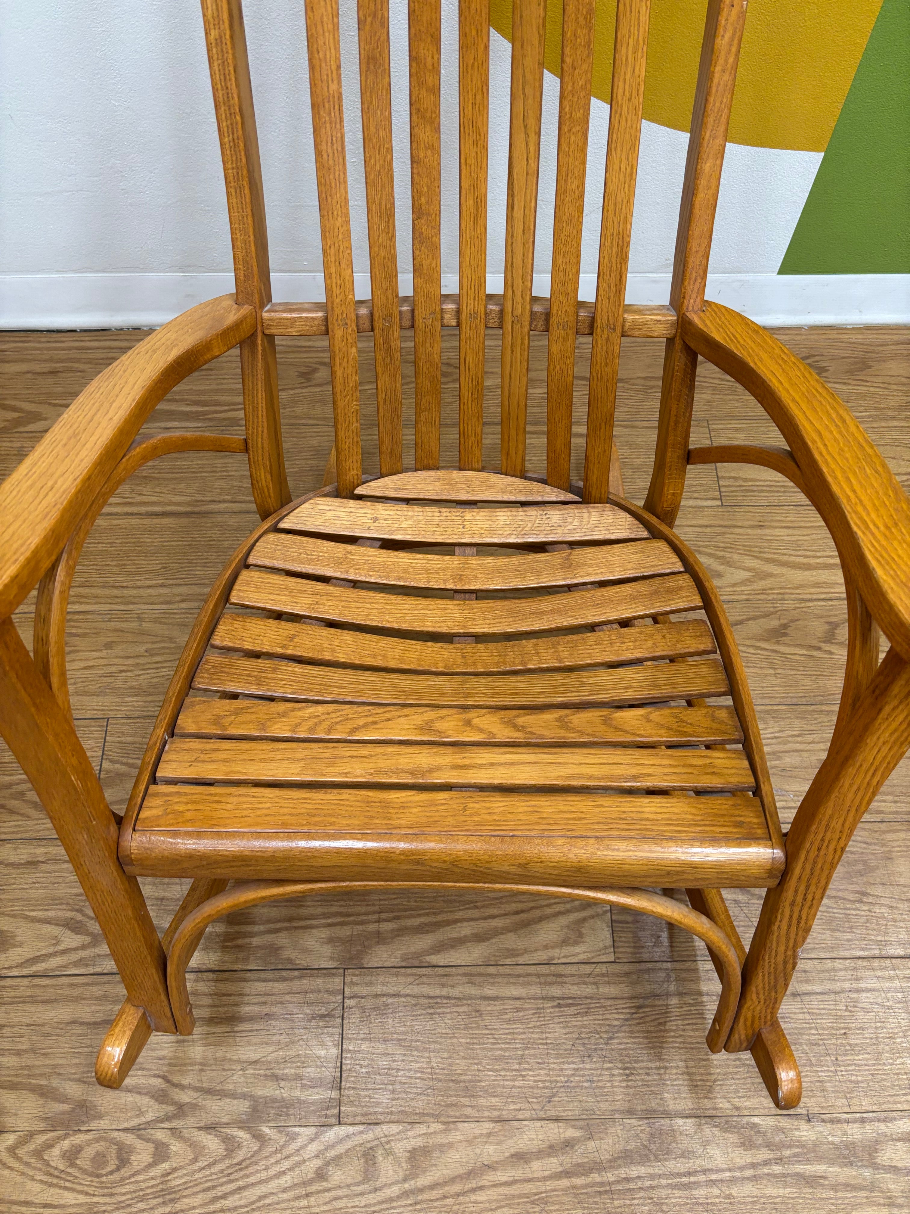 Wood Bentwood Rocking Chair