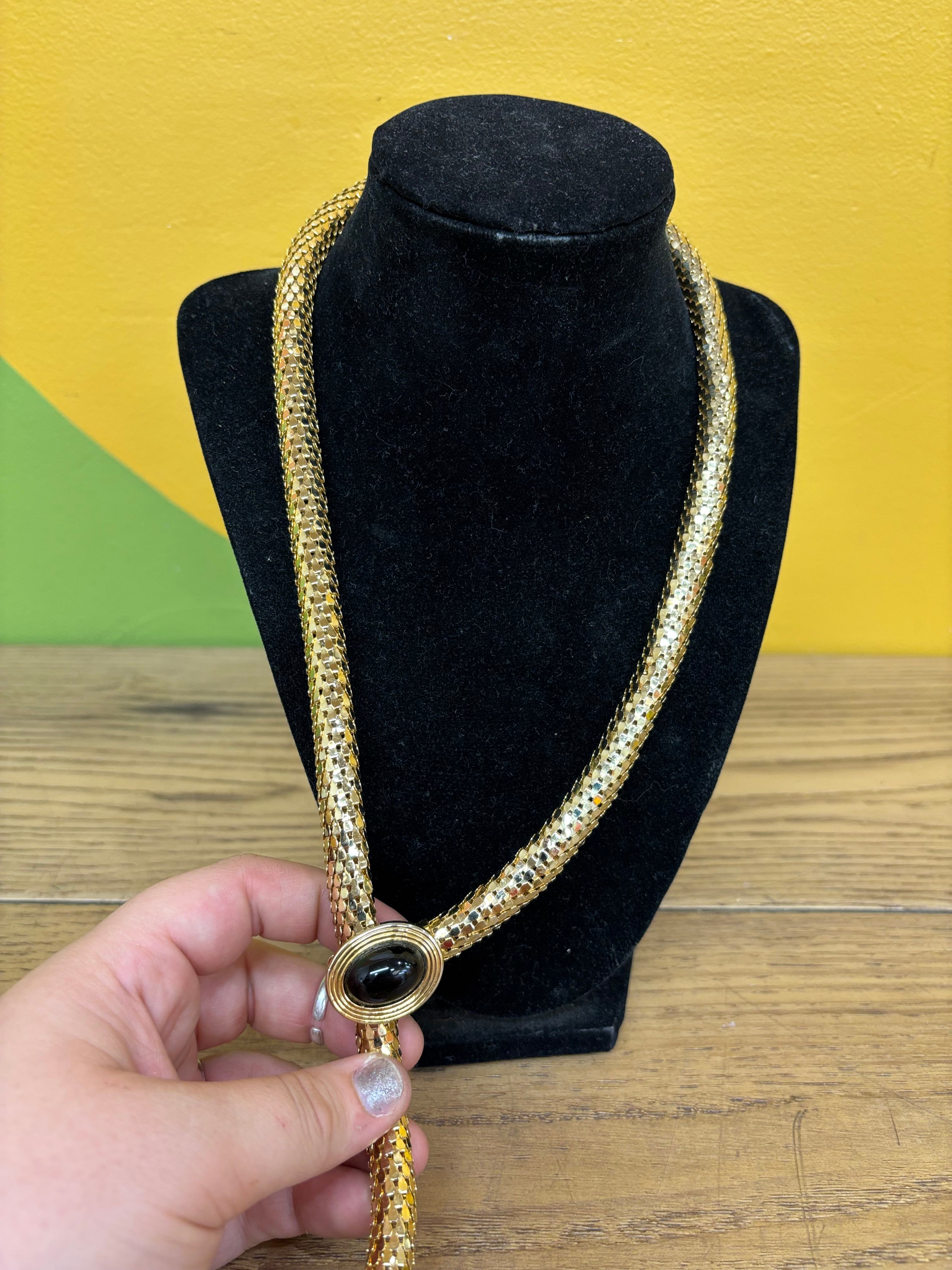 Gold Tone Necklace
