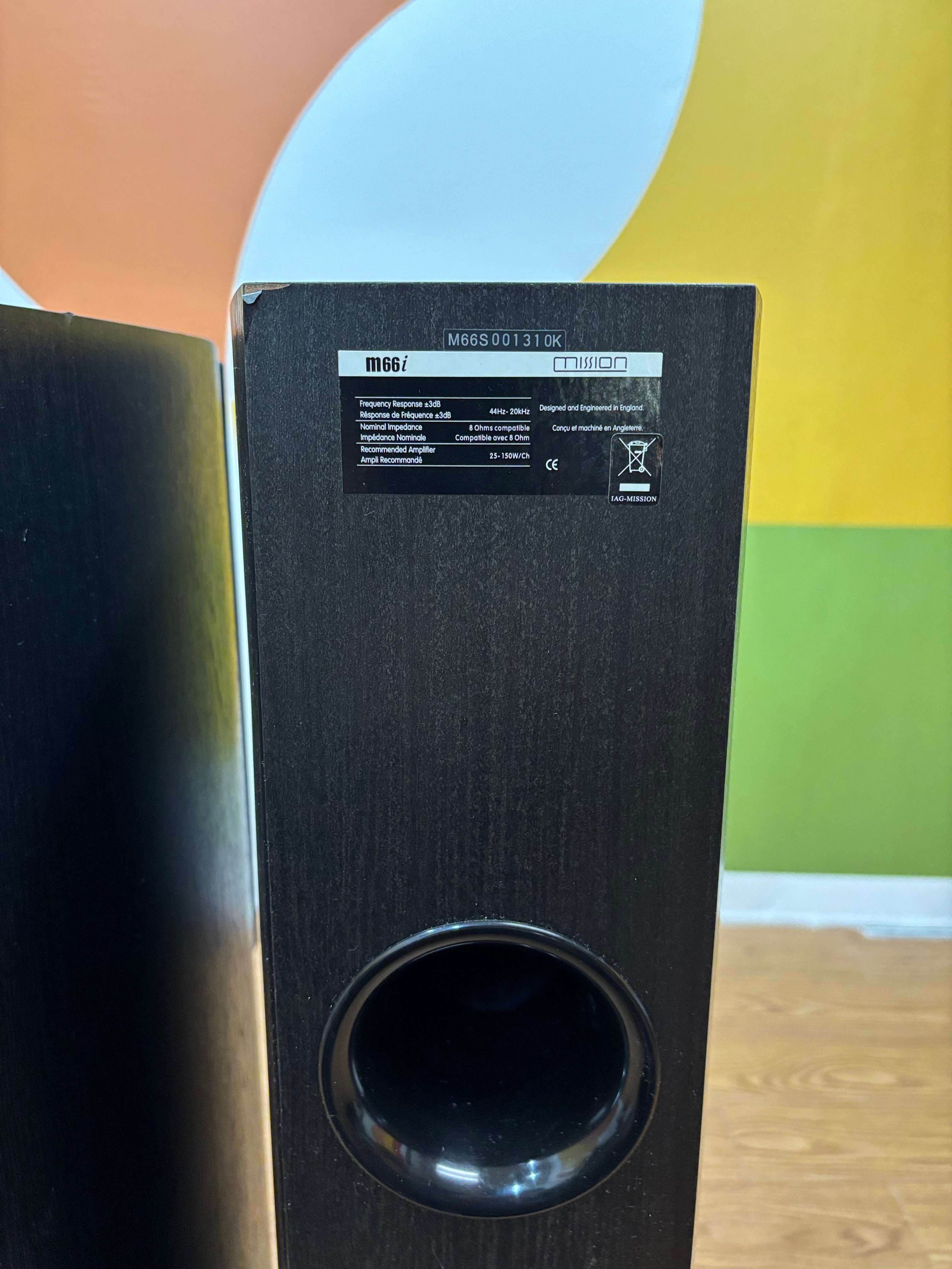 Set of Mission Tower Speakers