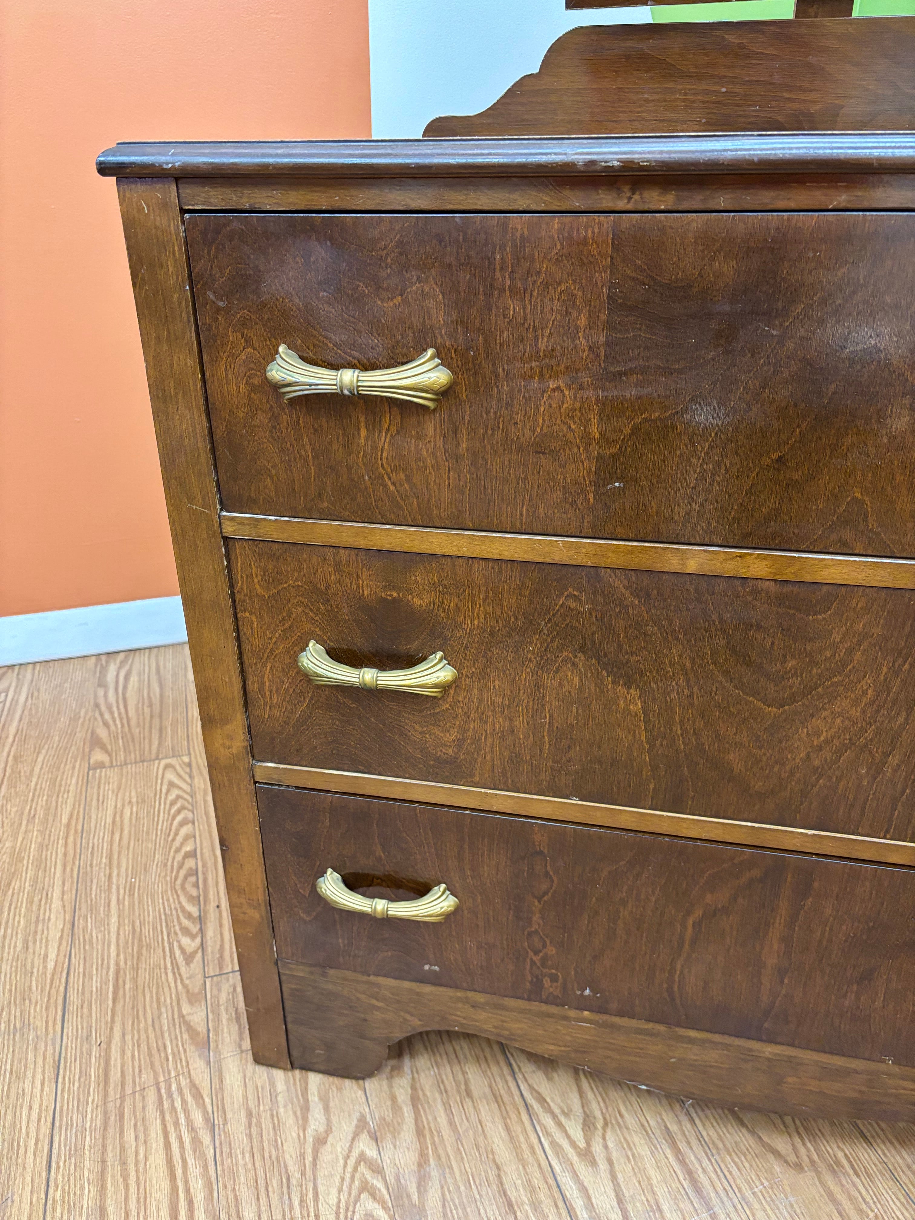 Wood Dresser Vanity
