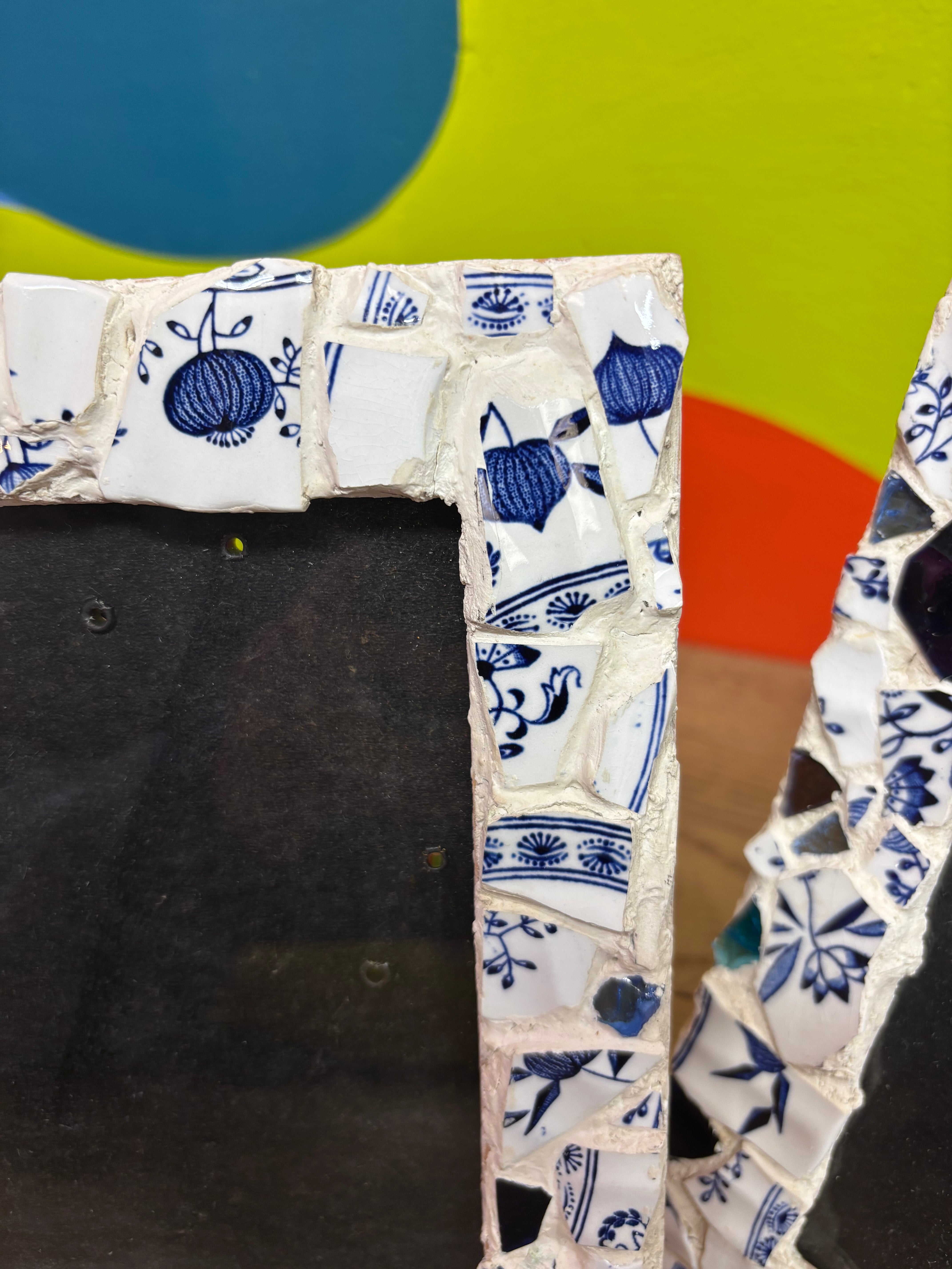 Set of 2 Mosaic Photo Frames