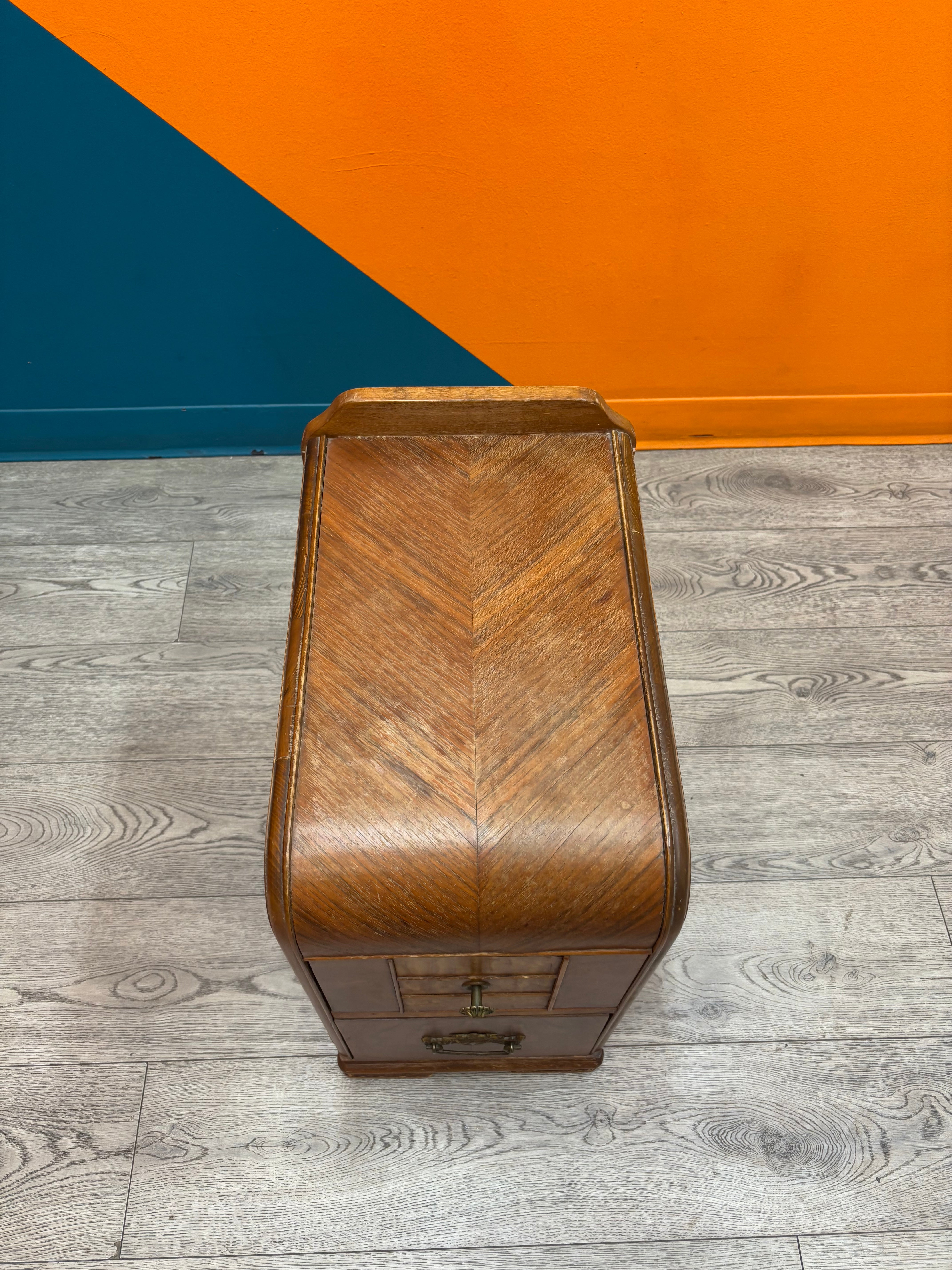 Wood Nightstand