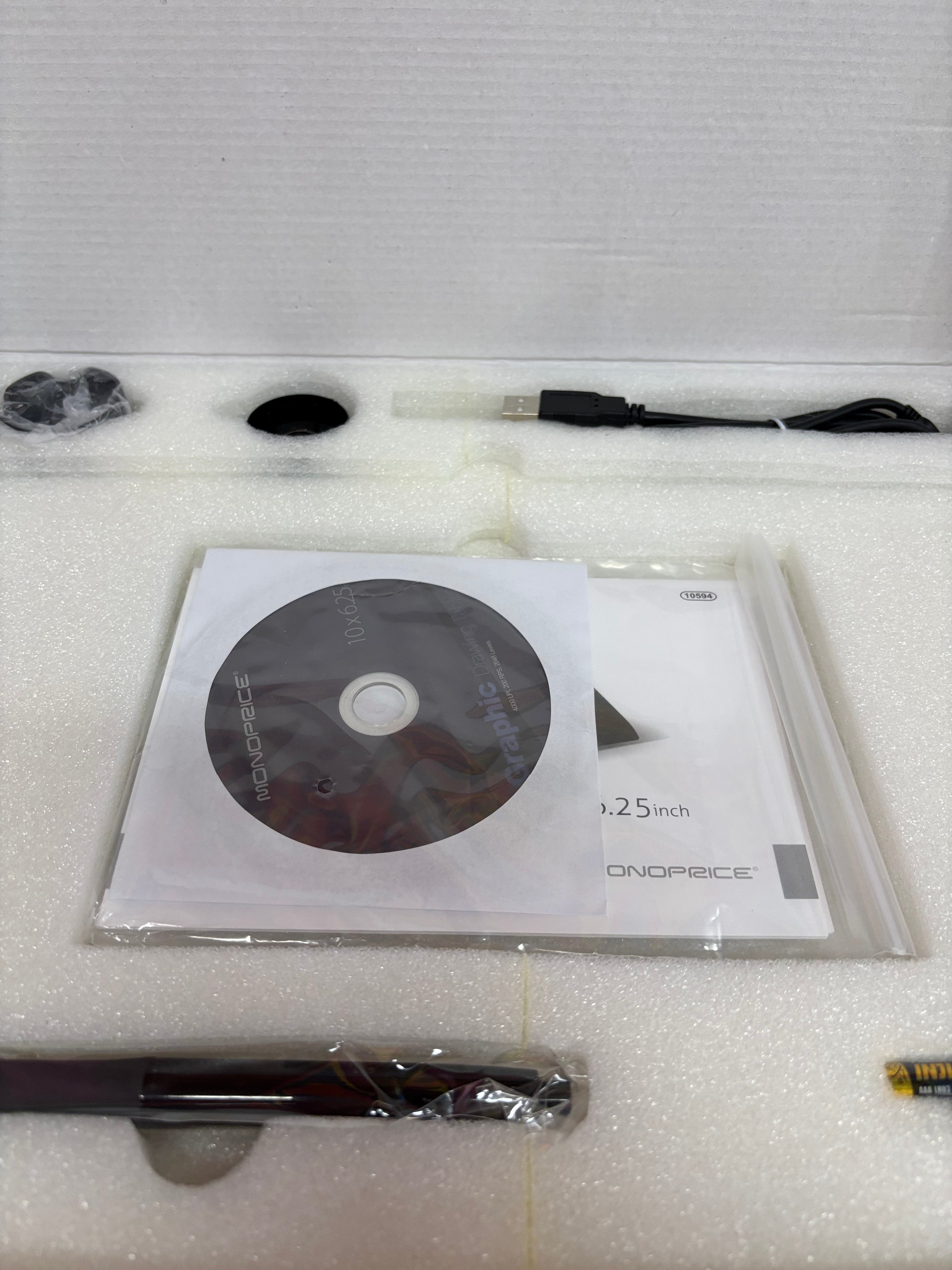 Monoprice 10 x 6.25-Inch Graphic Drawing Tablet