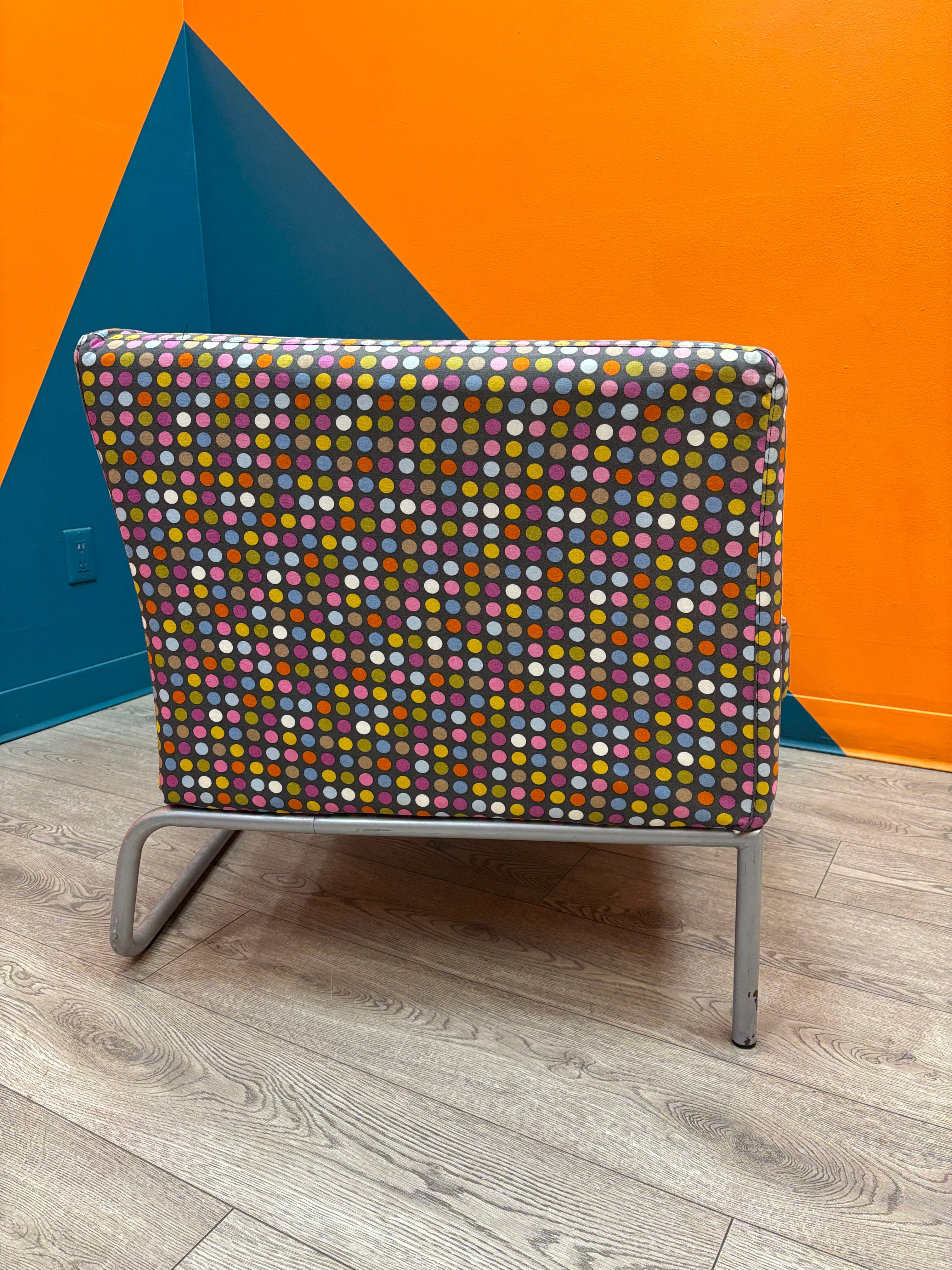 Polka Dot Accent Chair