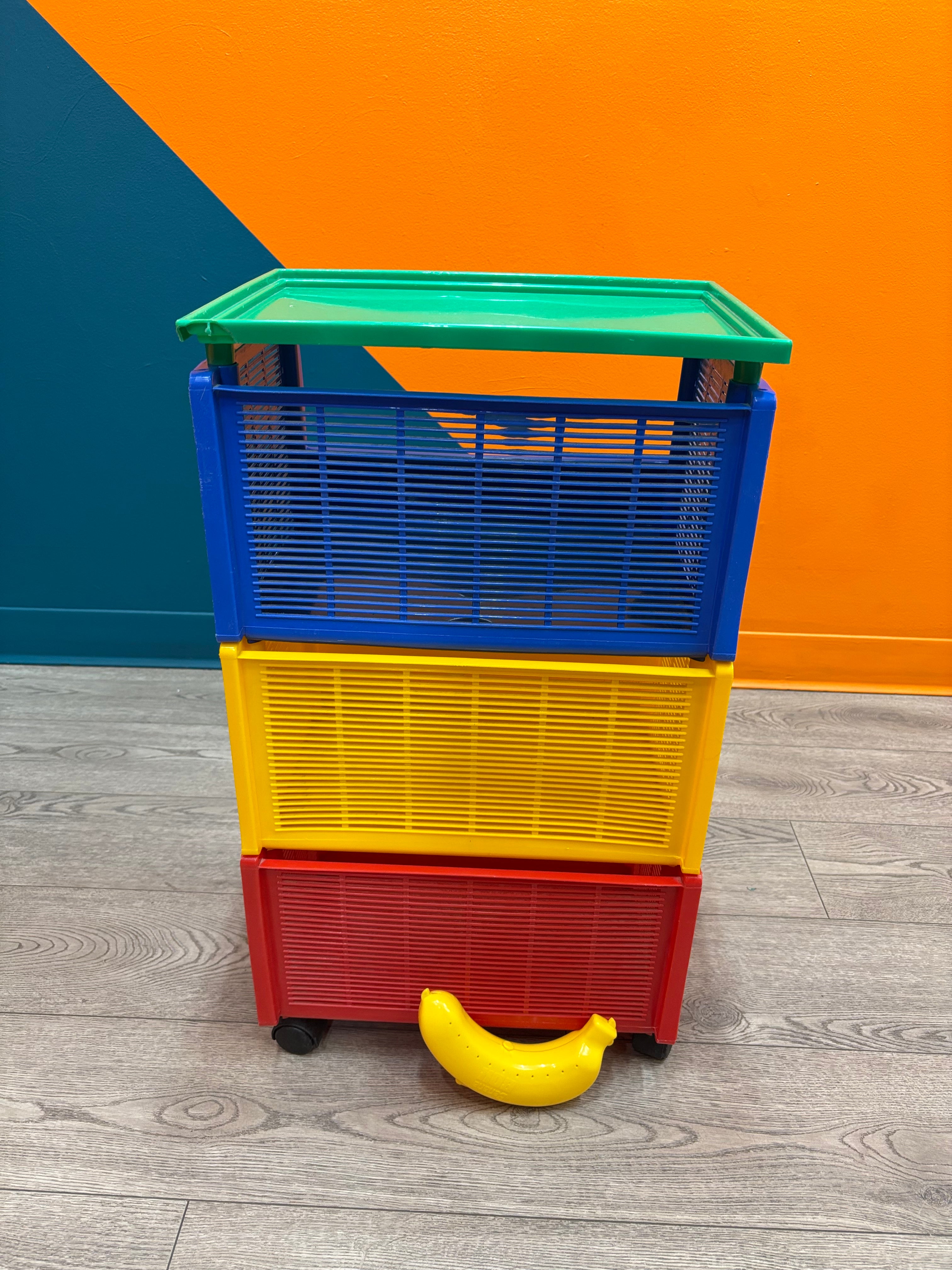 Colorful Storage Cart