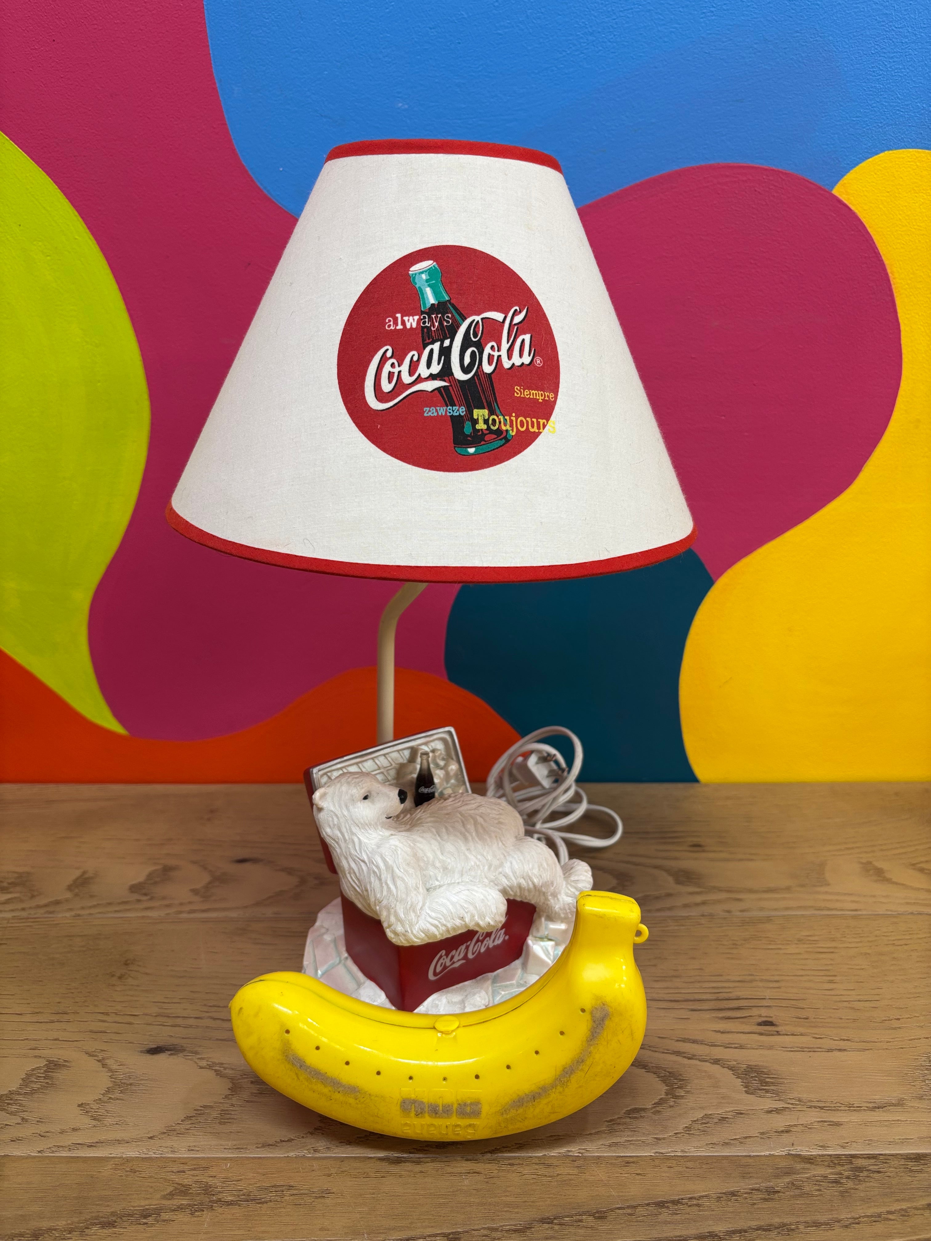 Coca Cola Polar Bear Lamp