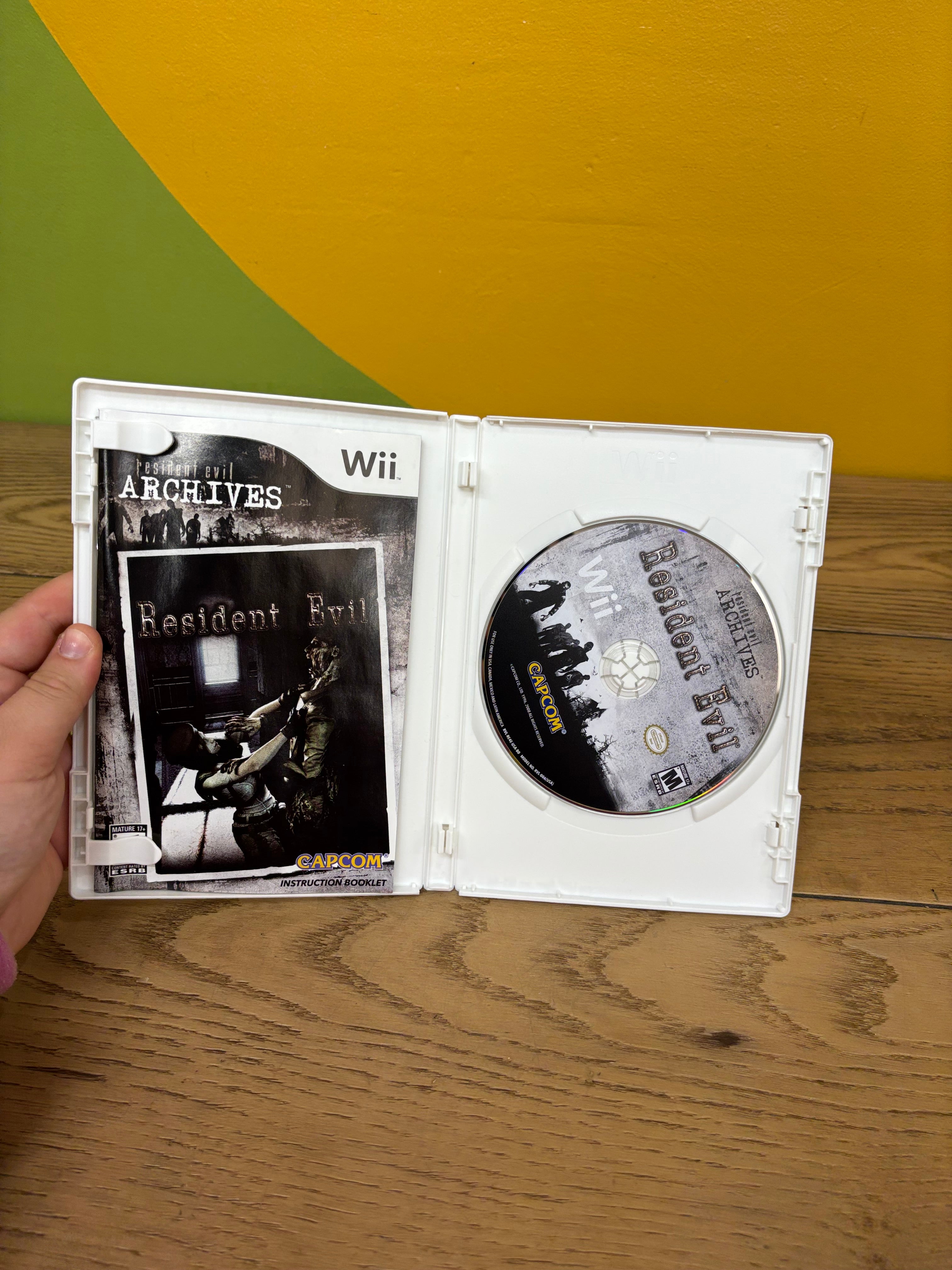 Wii Game: Resident Evil Archives: Resident Evil