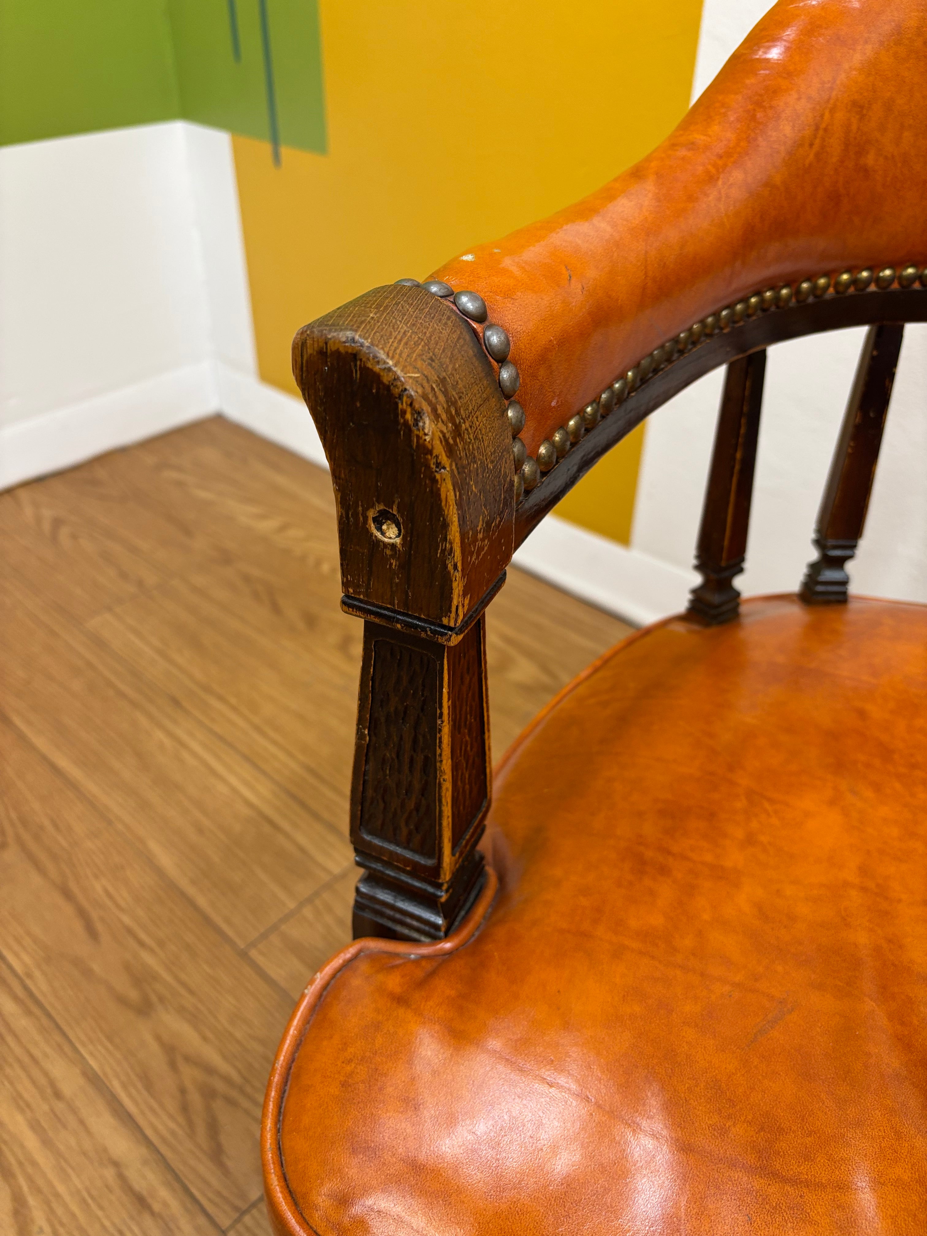 Orange Accent Chair