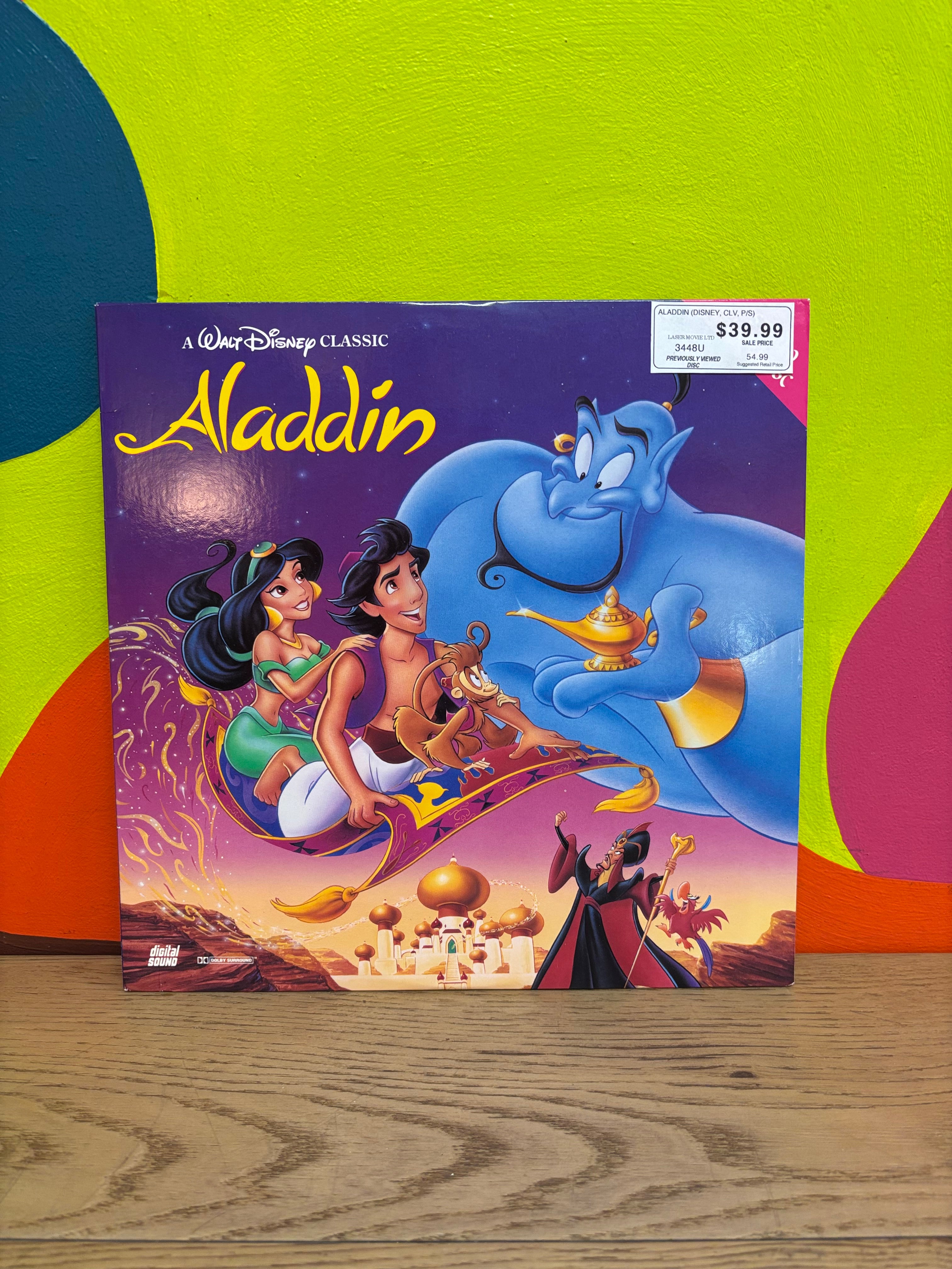 Laserdisc Movie - Aladdin