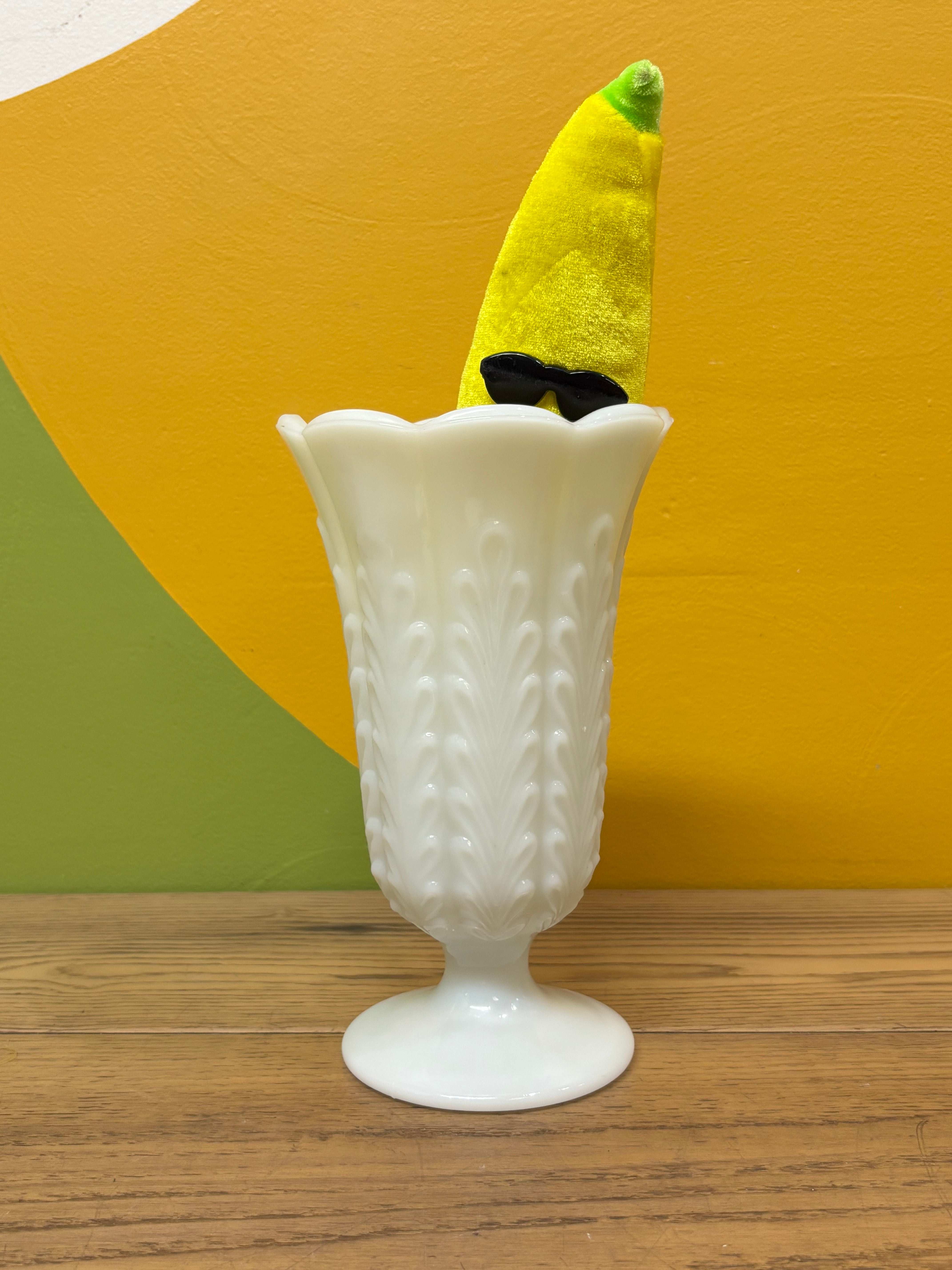 Milk Glass Vase