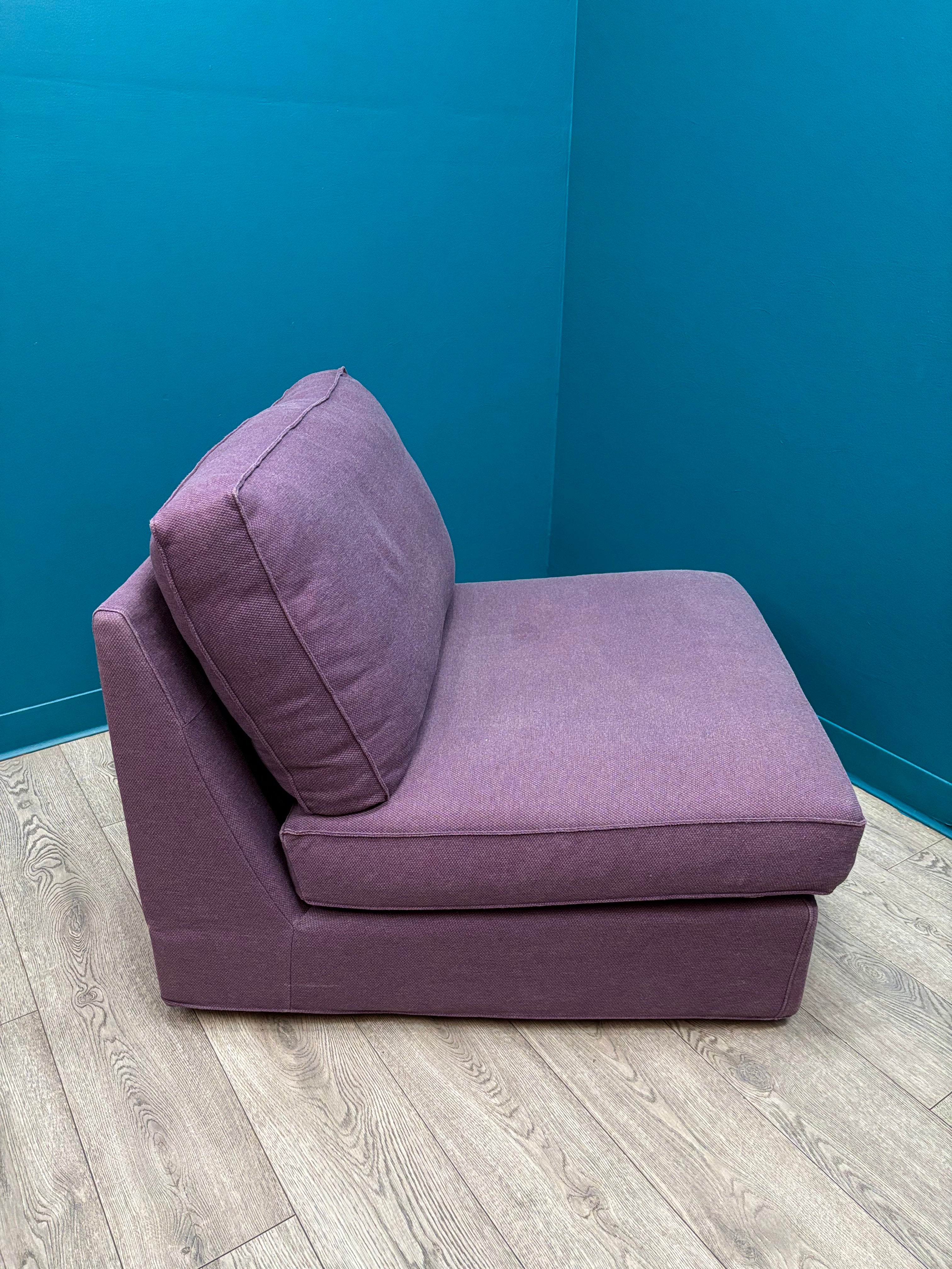 Purple Lounge Chaise
