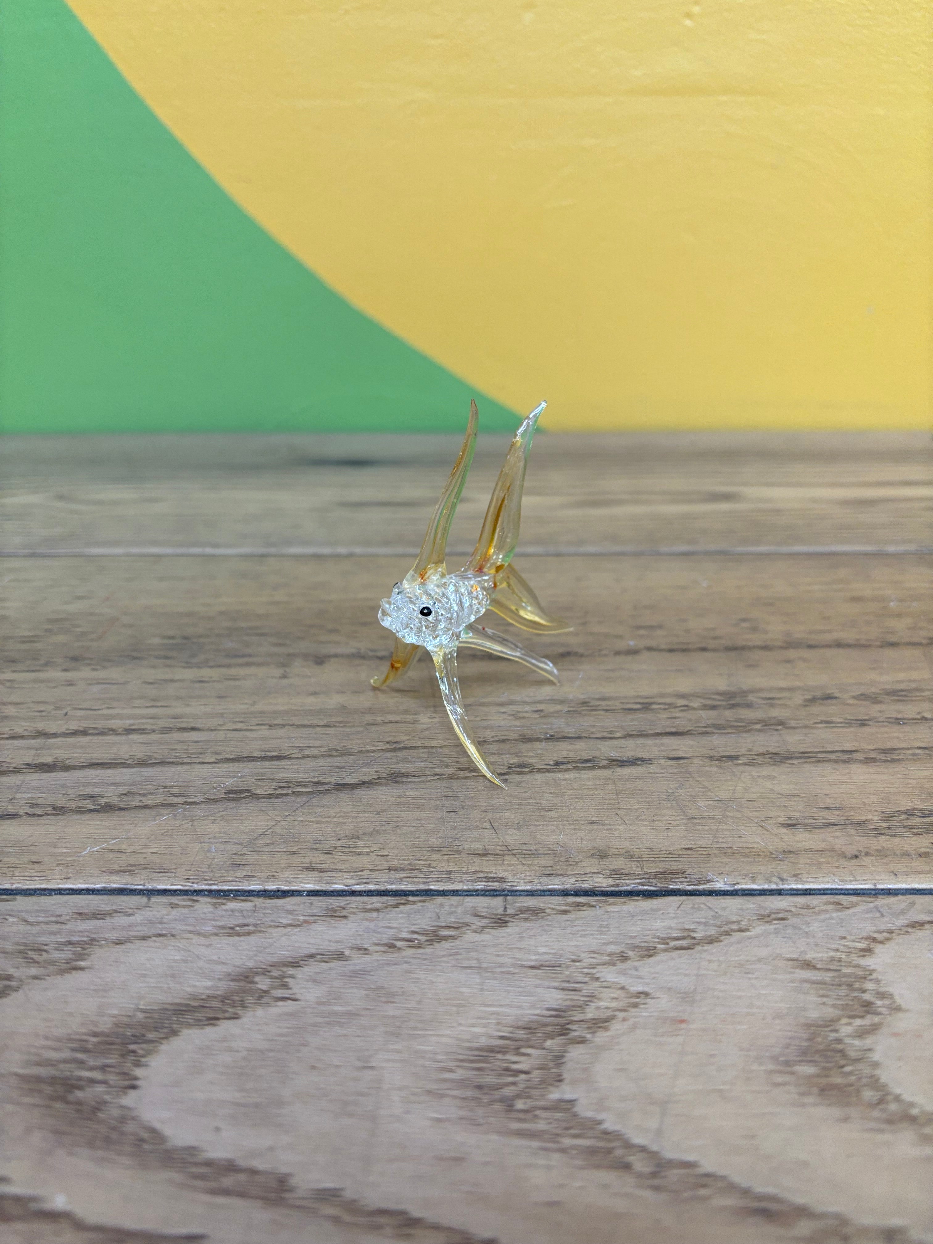 Small Hand Blown Glass Fish