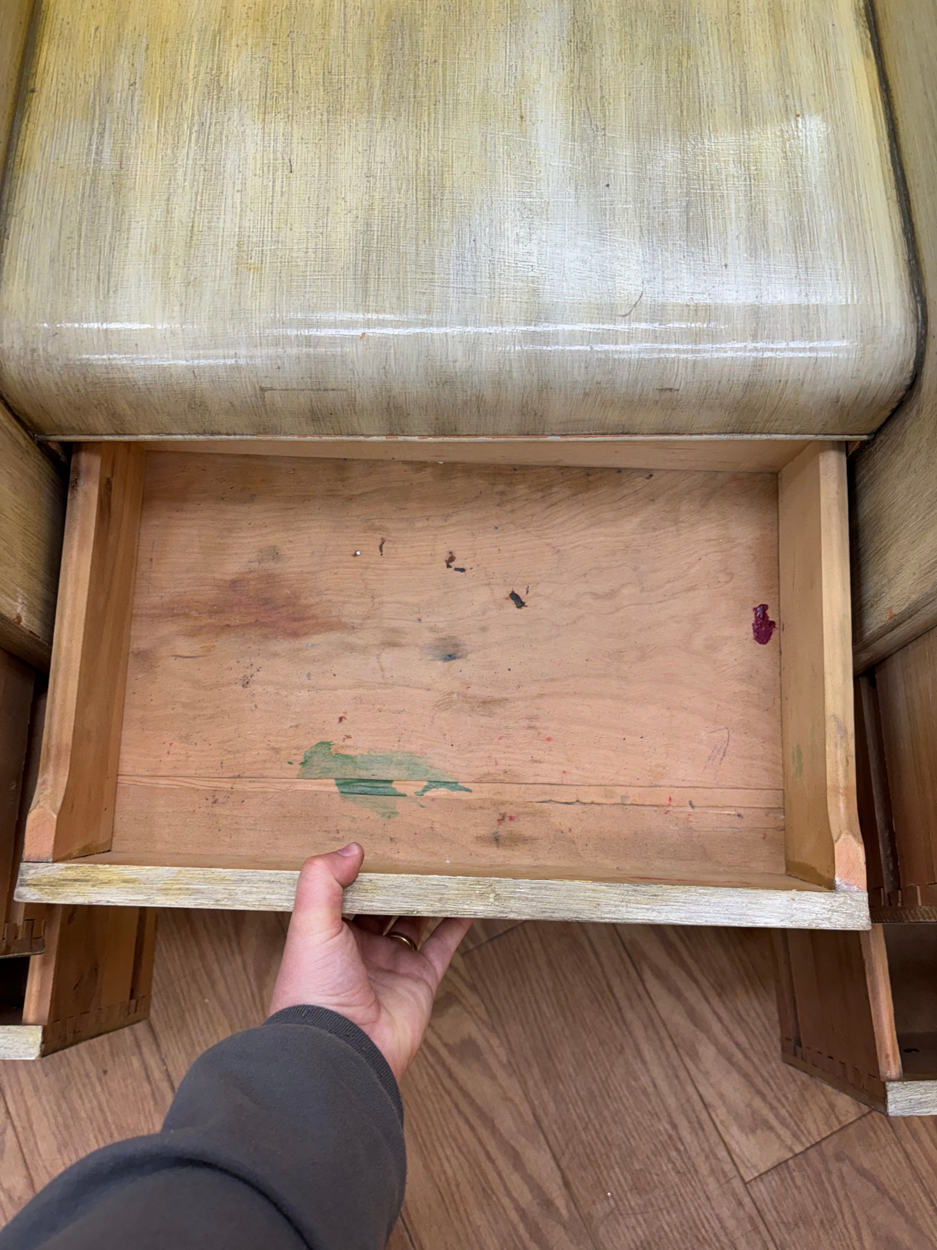 Wood Vanity